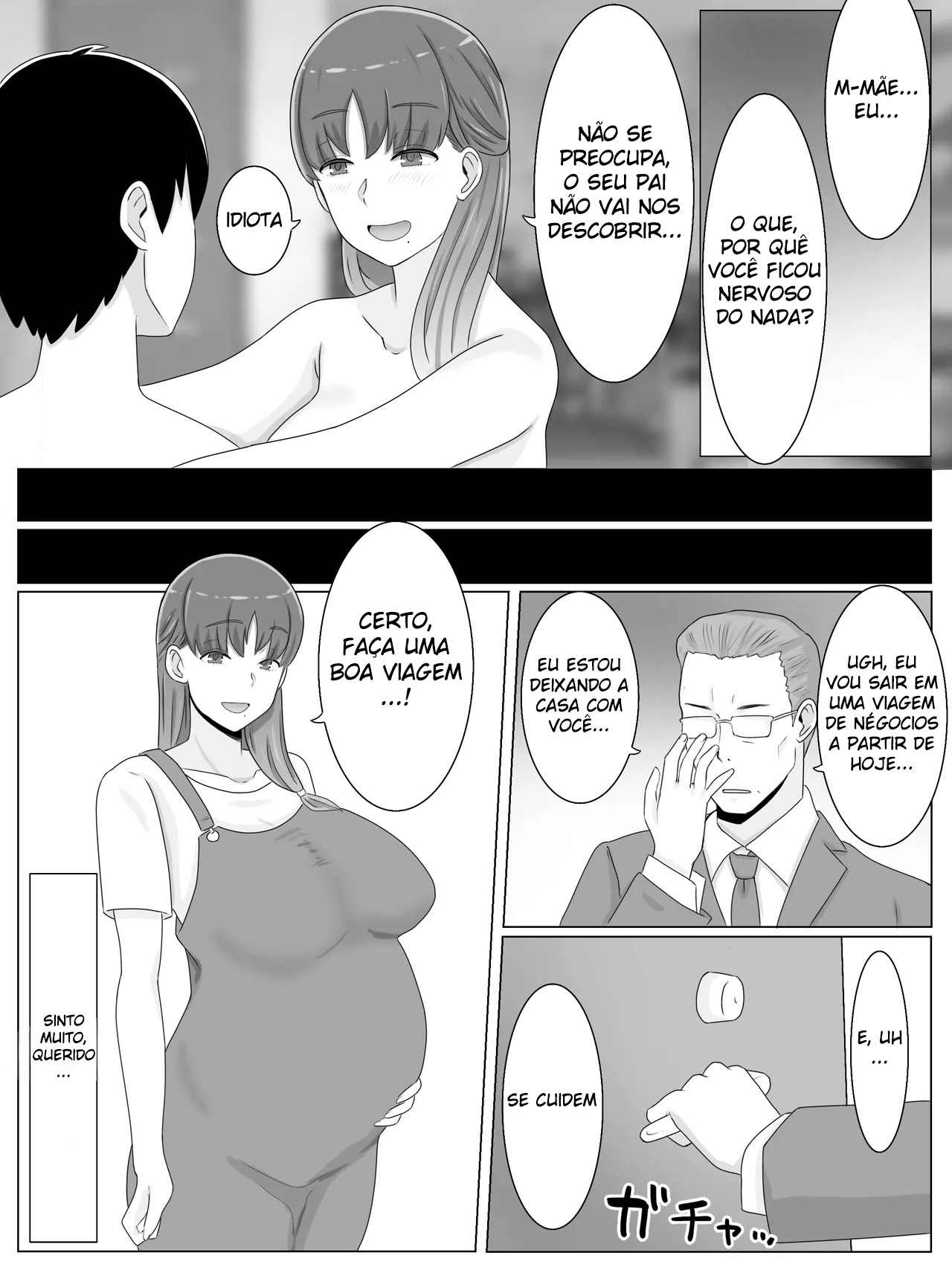 Coisas Que Quero Fazer Com a Mamãe ~ A Mãe Peituda Engravidando Com a Porra do Filho - Foto 48