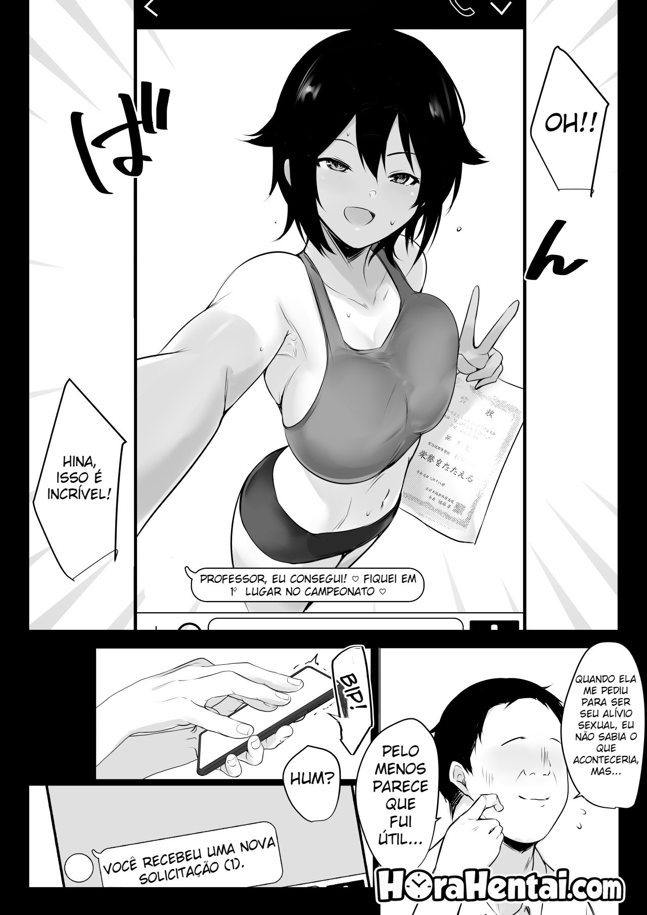 Um Coroa Que Satisfaz os Desejos Sexuais de Uma Tomboy ~ Um Encontro Íntimo e Doce Com Uma Atleta Bronzeada ~ - Foto 49
