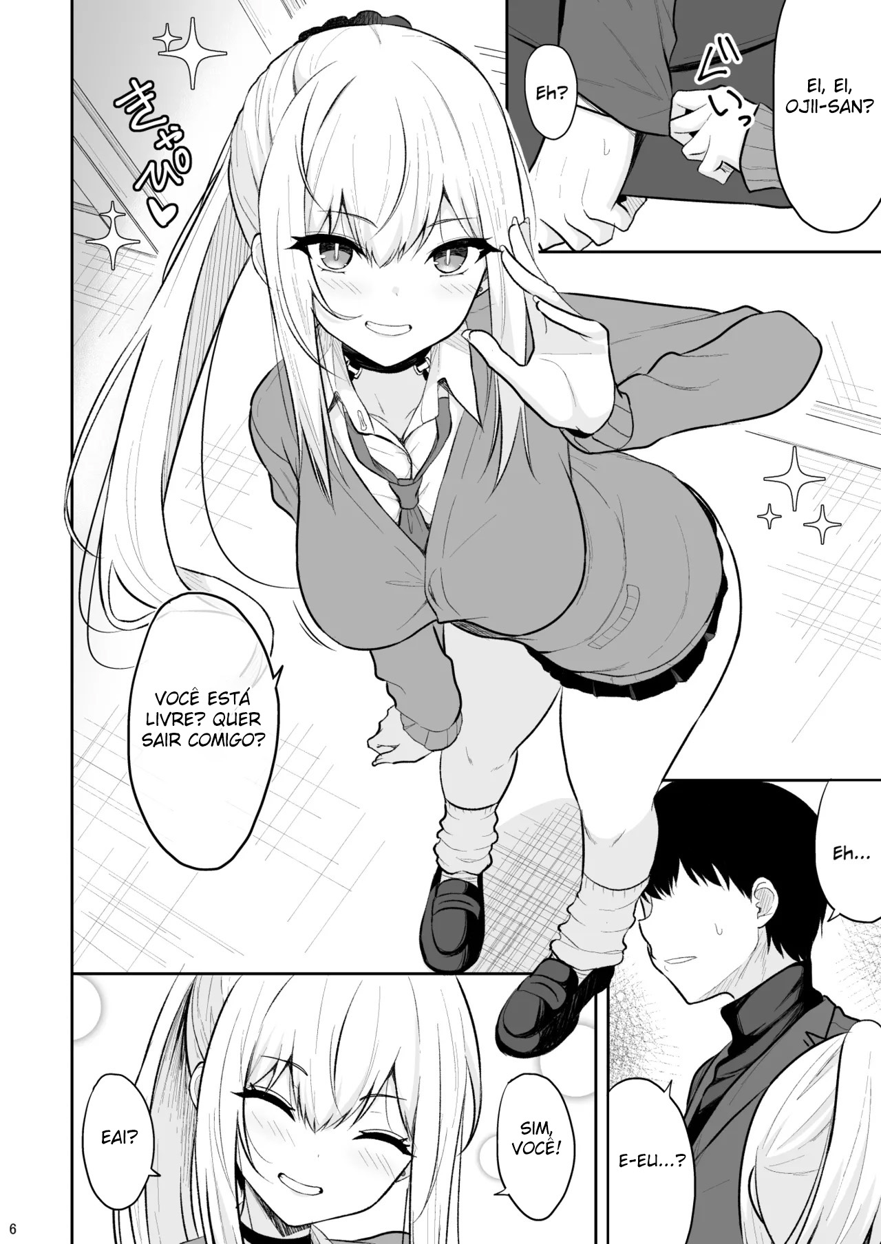 Uma Gyaru de Coxas Grossas Que Me Enlouqueceu Até Eu Não Aguentar e Gozar Dentro - Foto 5