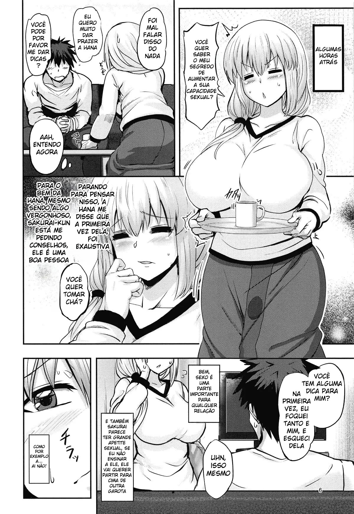 A Tsuki-san Quer Provar Meu Pau - Foto 5