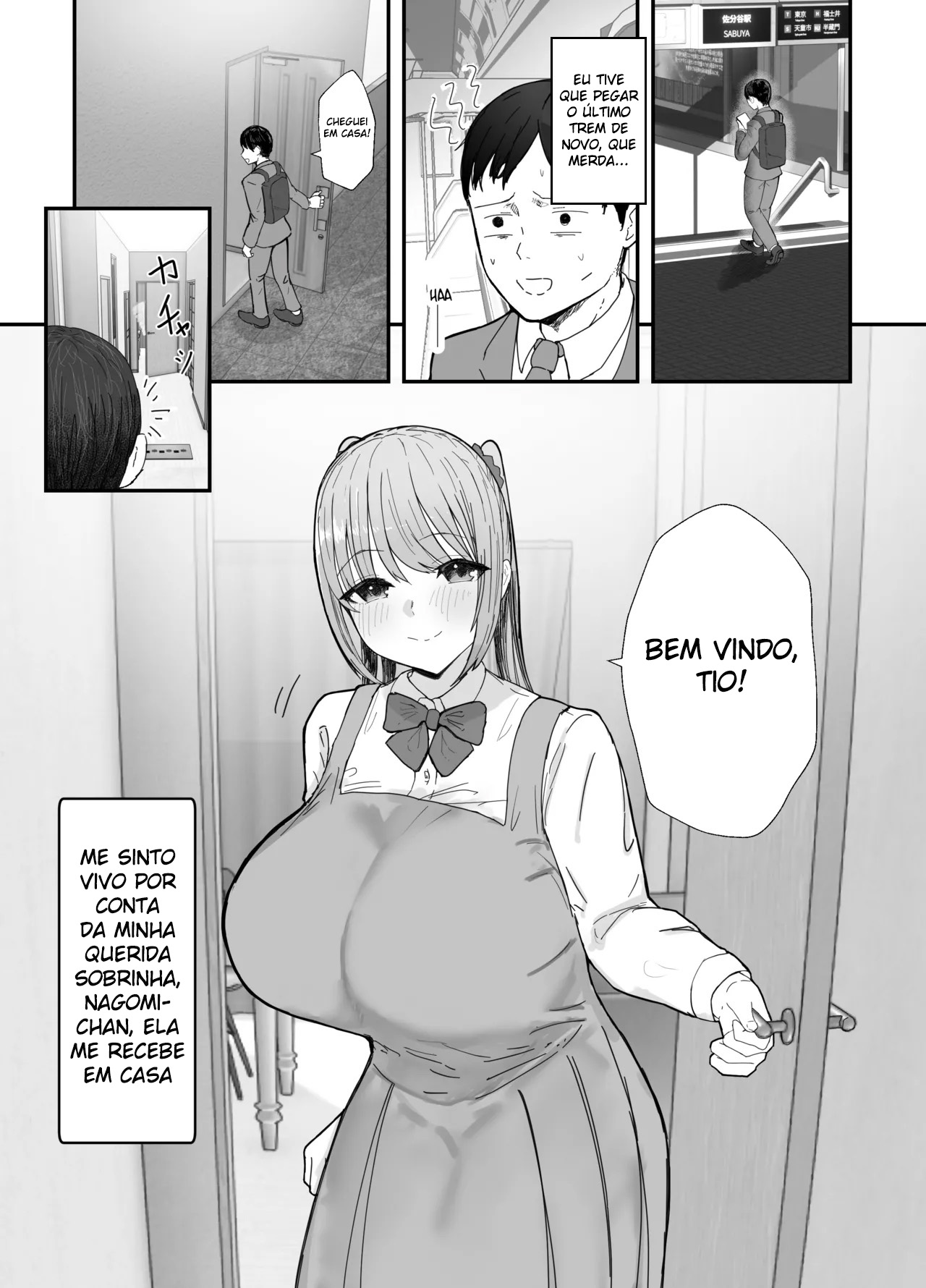 Minha Sobrinha Peituda é uma Colegial Que Mora Comigo – Ela Consola ao Máximo Este Trabalhador Exausto Com Sexo Carinhoso - Foto 2