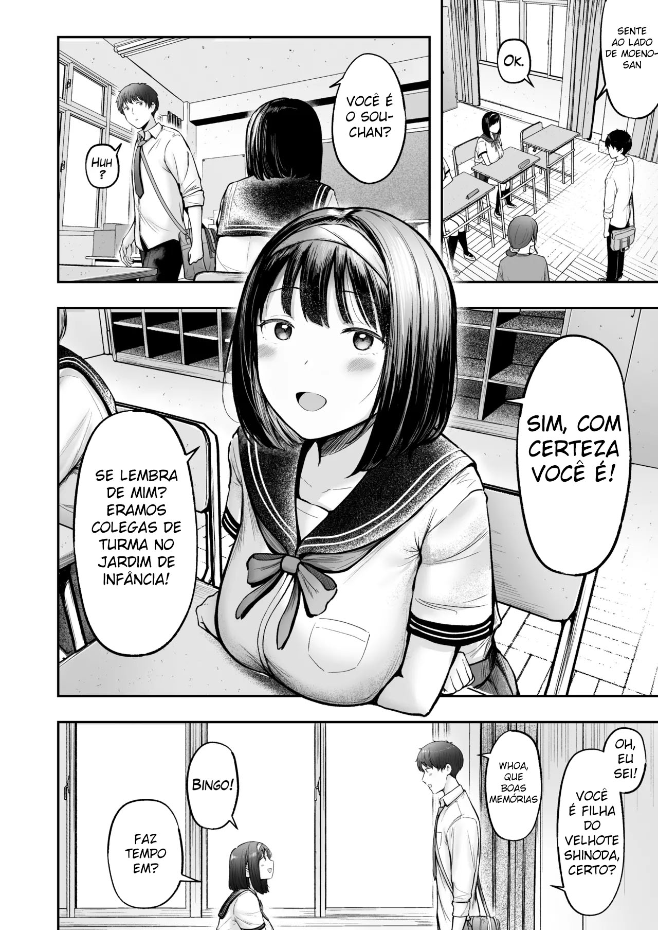 Fui Transferido Para uma Escola da Roça e Todas as Minhas Colegas de Classe Estão Excitadas Por Mim - Foto 5