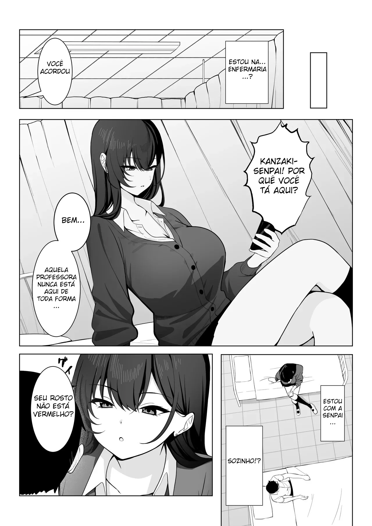 A Senpai Mais Temida da Escola Na Verdade É Fofa e Não Consegue Nem Recusar Pedidos Safados - Foto 5