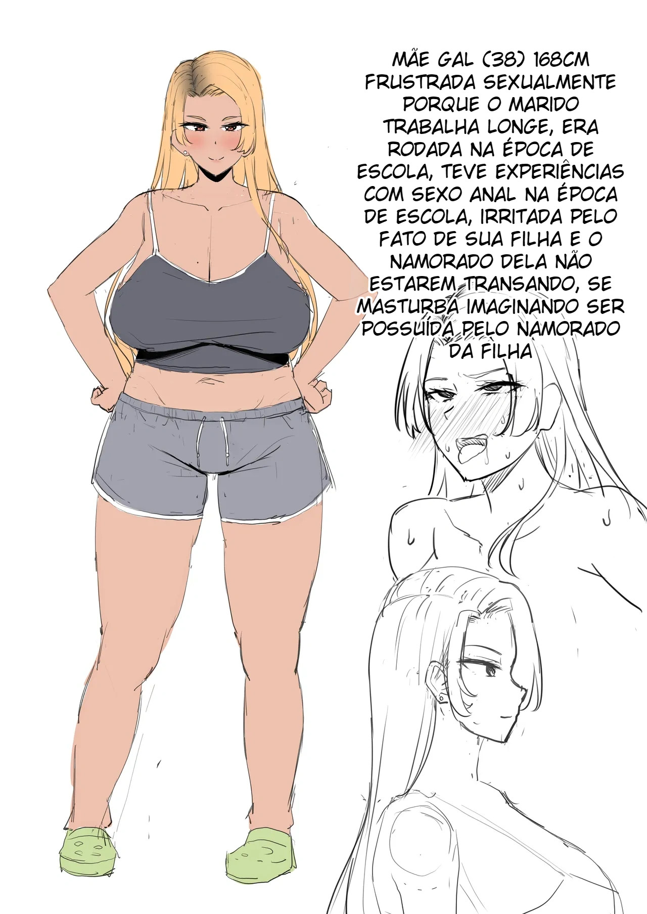 Minha Sogra É Uma Gyaru Pervertida Que Quer O Meu Pau - Foto 53