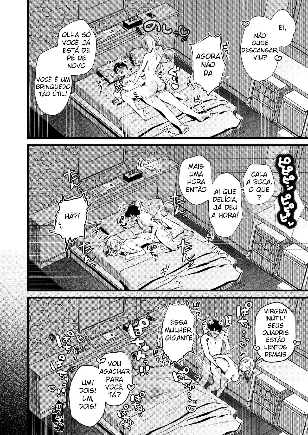 Um Assalariado Viciado em Masturbação Vira Brinquedo Sexual de Uma Gyaru - Foto 53