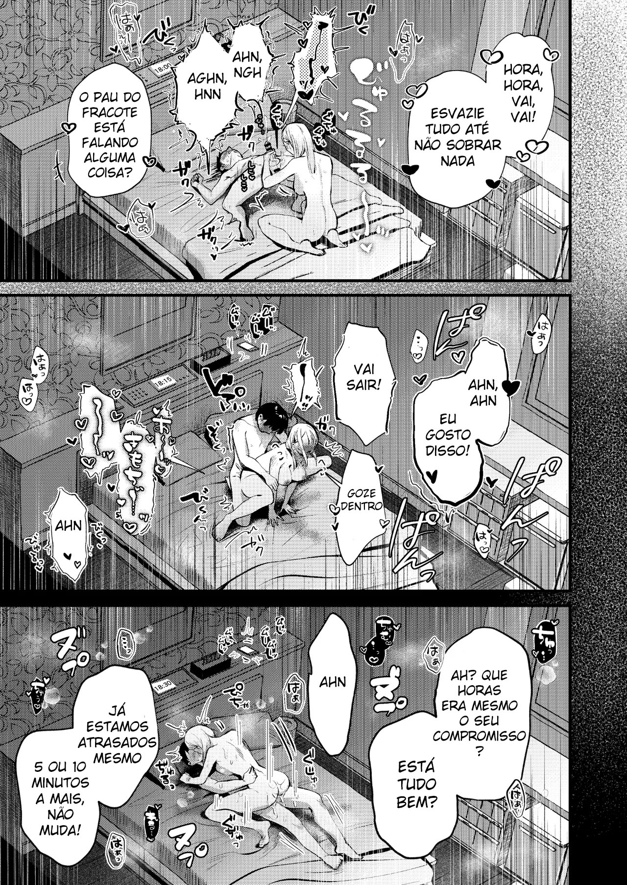 Um Assalariado Viciado em Masturbação Vira Brinquedo Sexual de Uma Gyaru - Foto 54