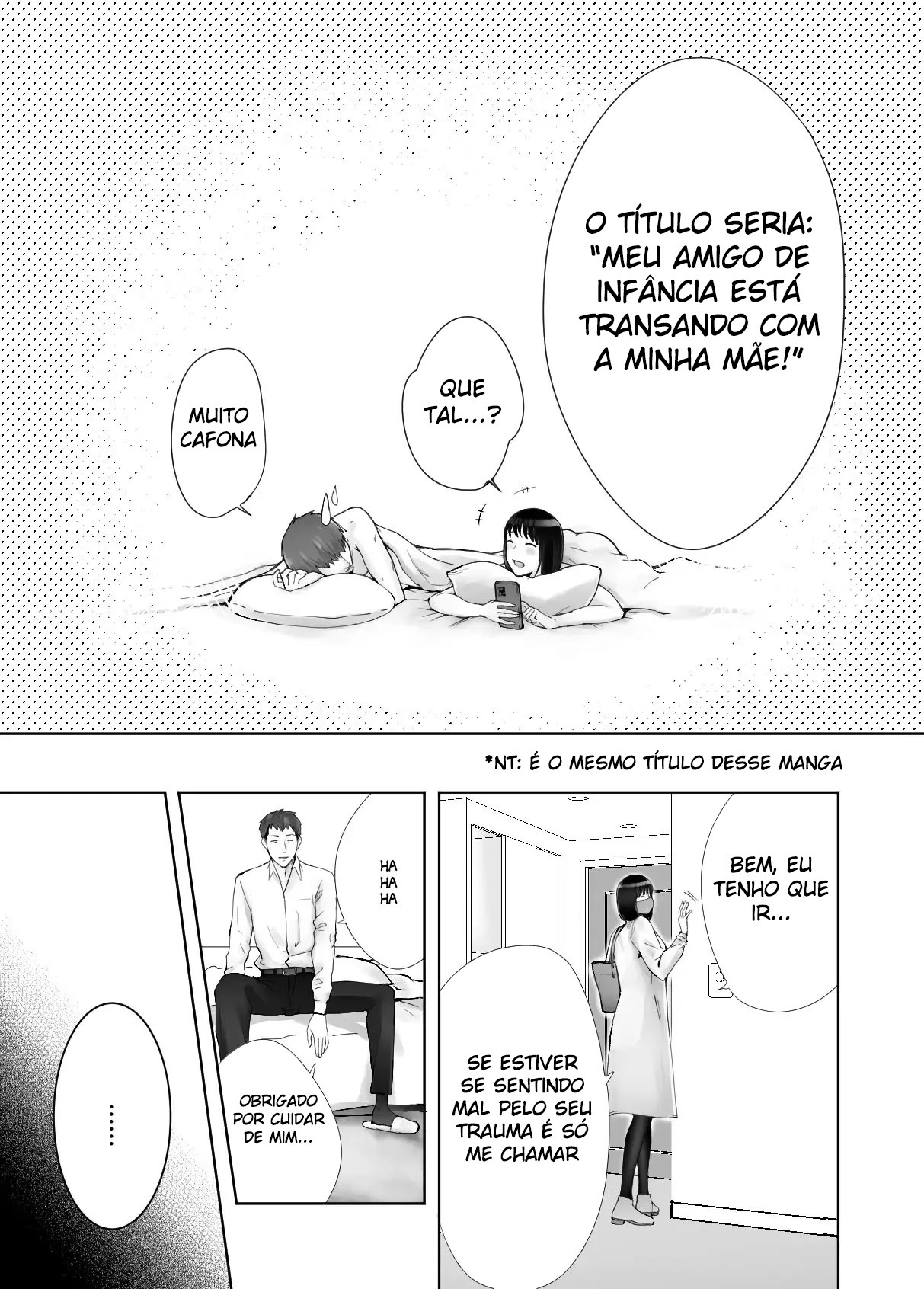 Meu Amigo de Inf*** Está Transando Com a Minha Mãe 12 - Foto 55