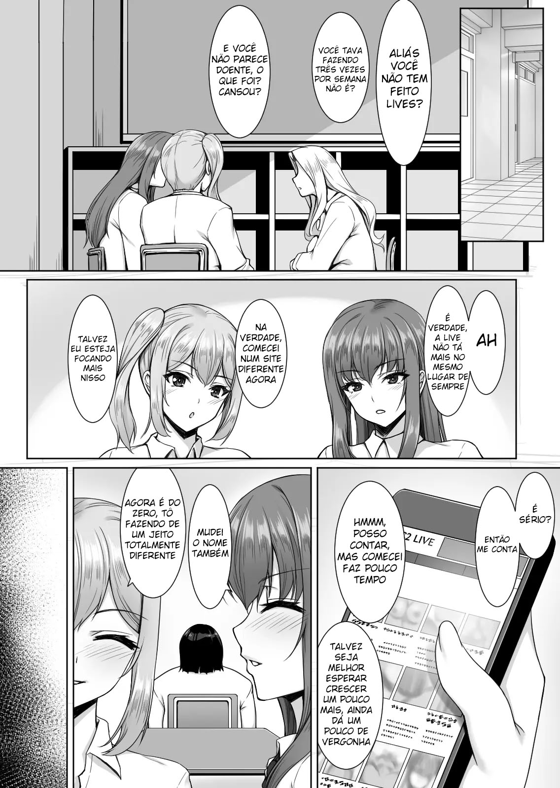 O Motivo Pelo Qual Uma Streamer Gyaru Famosa e Peituda Vai Até O Quarto De Um Otaku Que Não Faz Sucesso Com Mulheres. - Foto 55