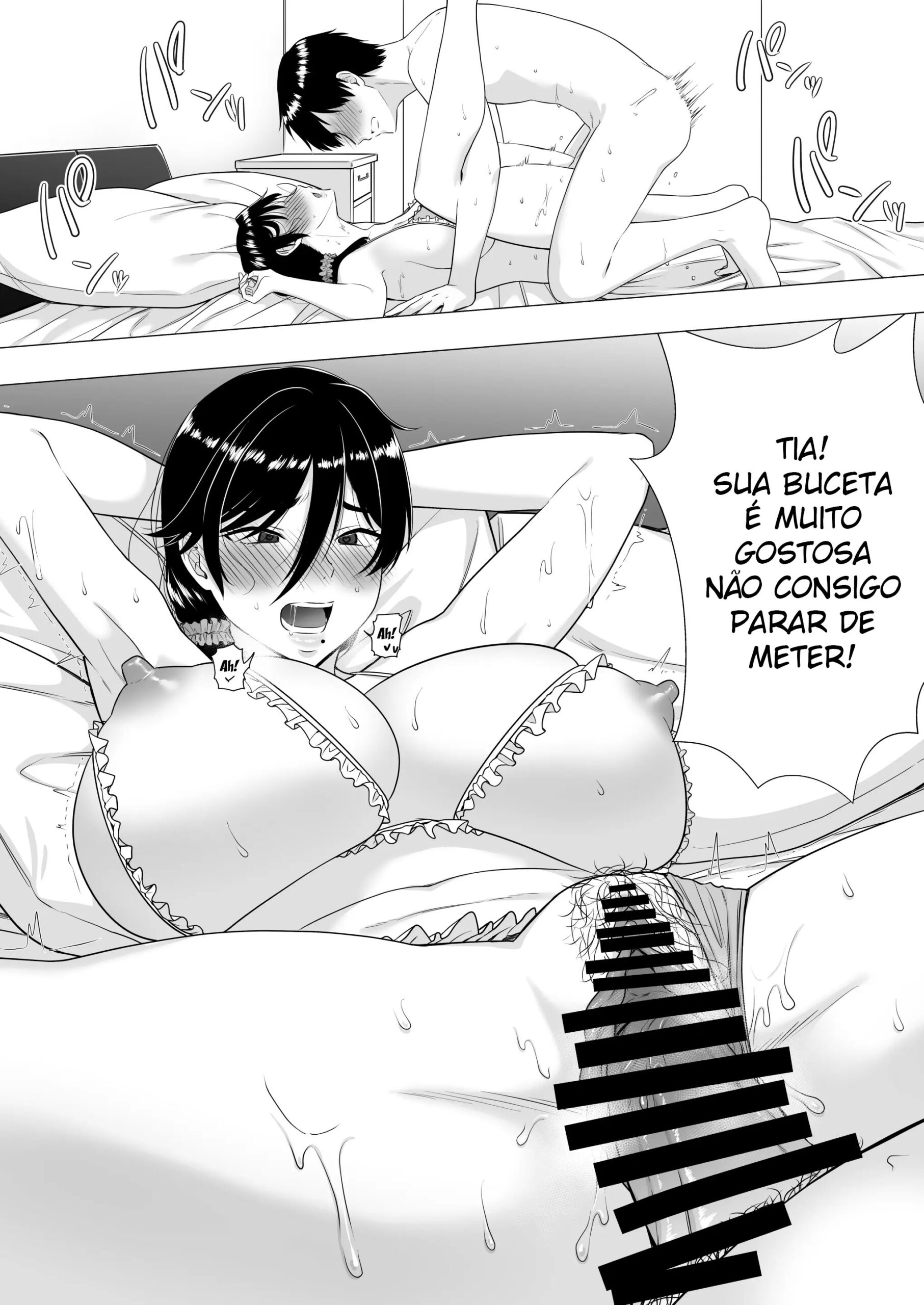 A Mãe Corajosa ~ Até a Mamãe Voraz Sucumbir Ao Meu Pau Grande ~ - Foto 55