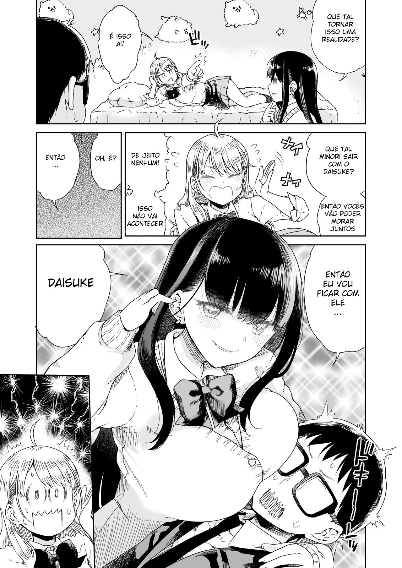 Otagal ~Perdendo A Virgindade Com Uma Gyaru Loira e Outra Morena Que São Gentis Com Otakus~ - Foto 6