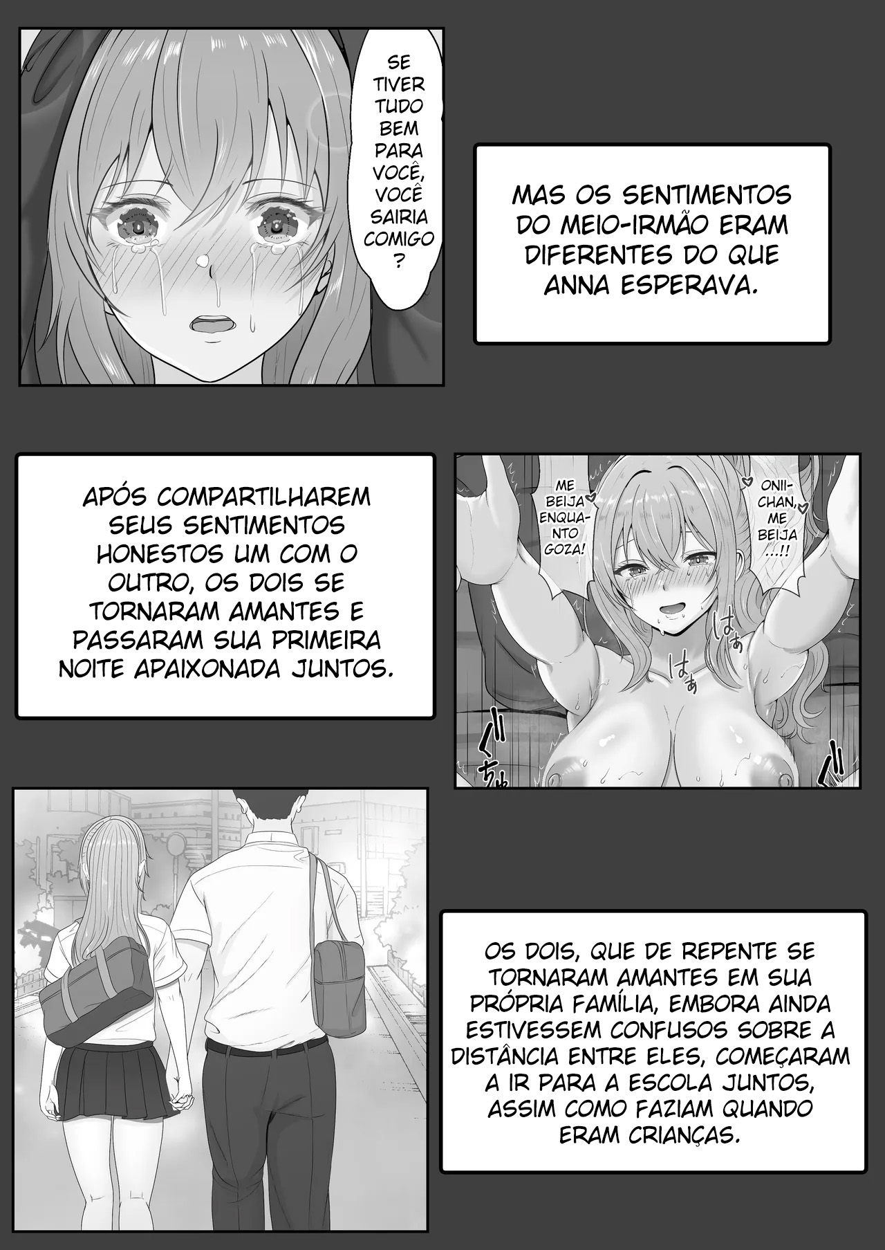 Rotina De Sexo Intenso Com Minha Meia-Irmã - Foto 6