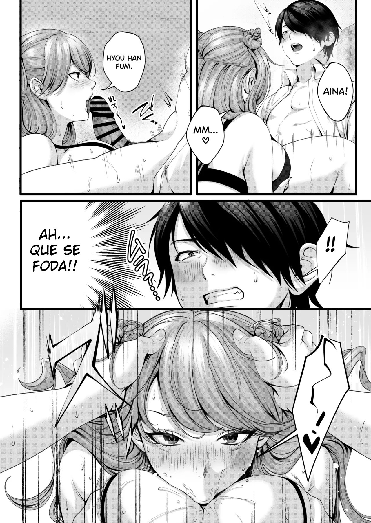 Aina-chan, a Namorada Facinha – Uma História de Amor e Sexo com uma Gyaru Rechonchuda - Foto 61