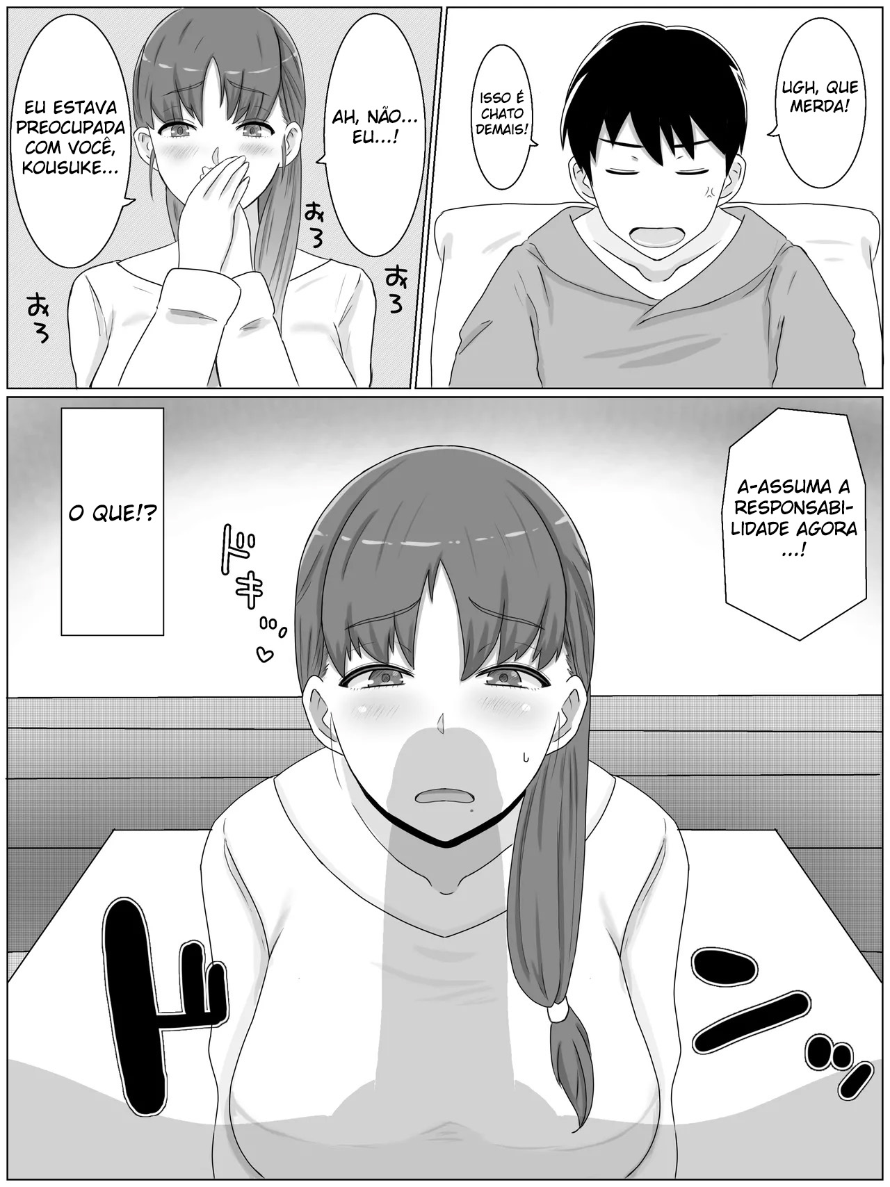 Coisas Que Quero Fazer Com a Mamãe ~ A Mãe Peituda Engravidando Com a Porra do Filho - Foto 7