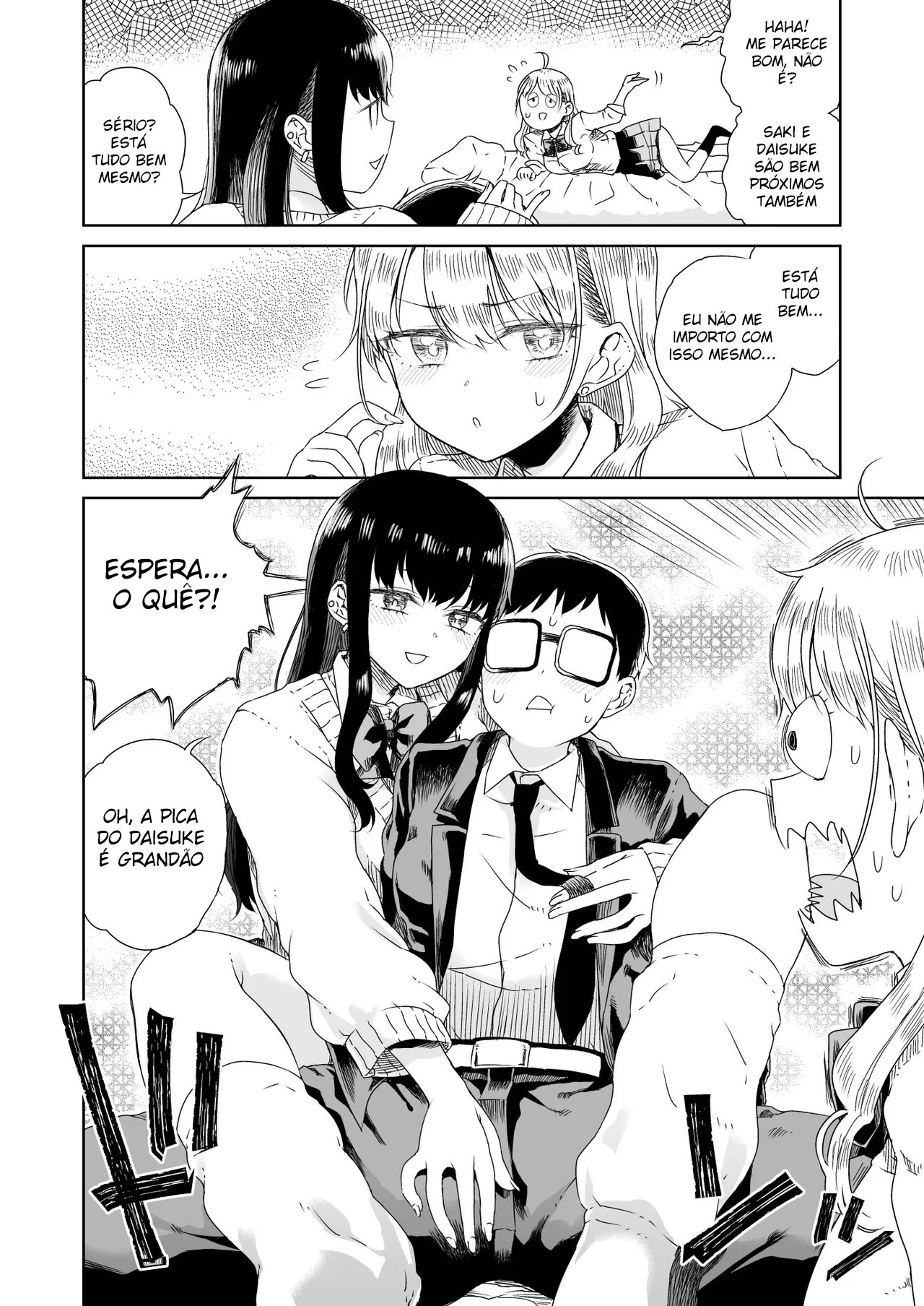 Otagal ~Perdendo A Virgindade Com Uma Gyaru Loira e Outra Morena Que São Gentis Com Otakus~ - Foto 7
