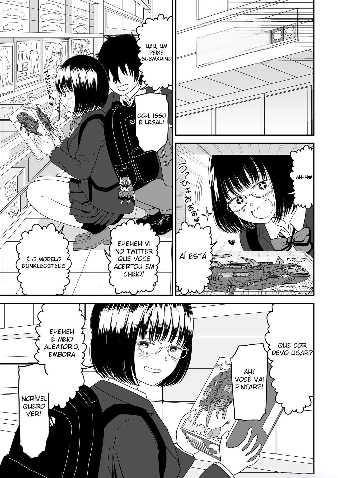Minha Amiga Otaku Mais Nova do Colégio é Fofa Demais! 2 - Foto 7