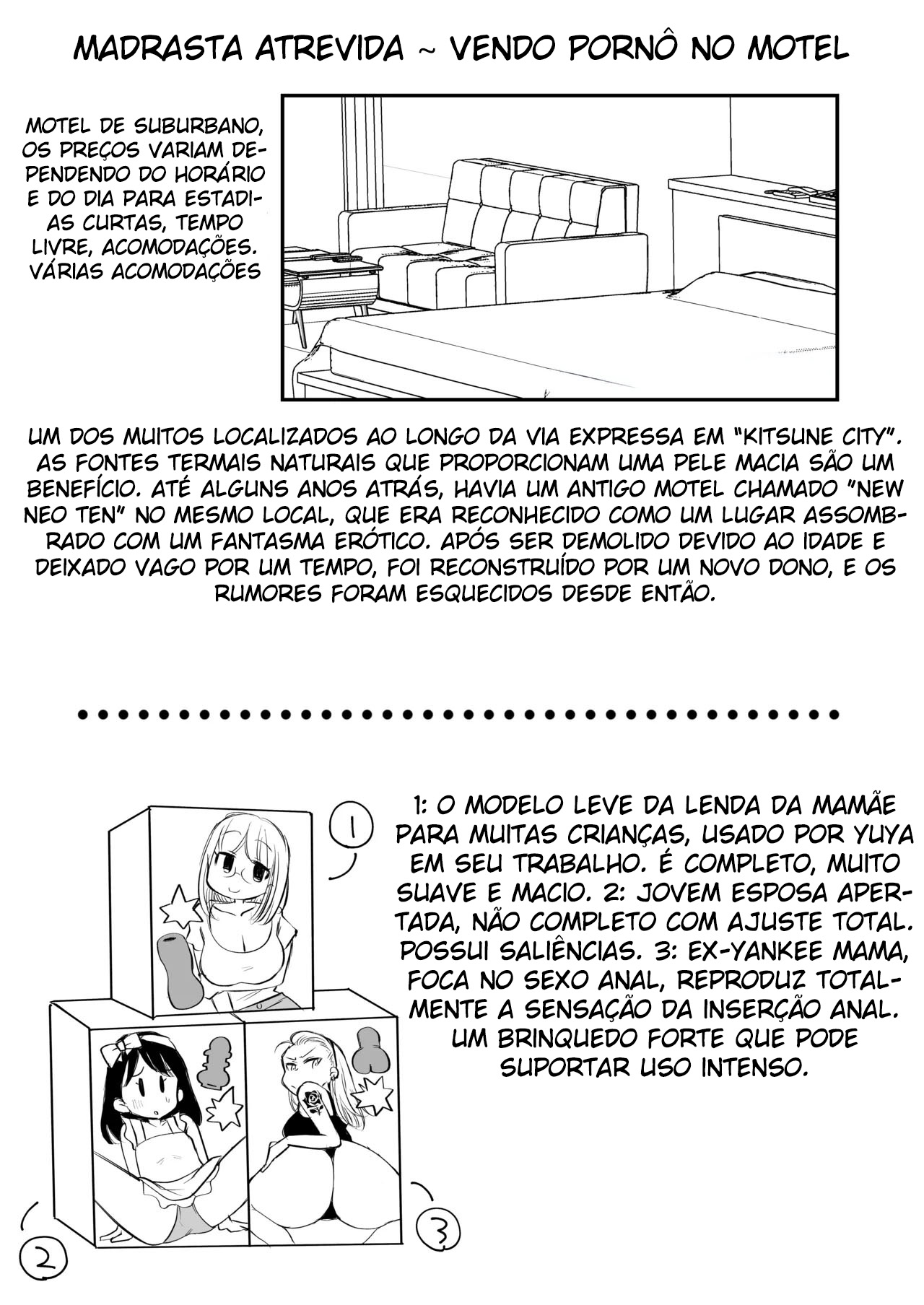 Assistindo Pornô Com Minha Madrasta Insistente ~ Vendo Pornô no Motel ~ 2 - Foto 72
