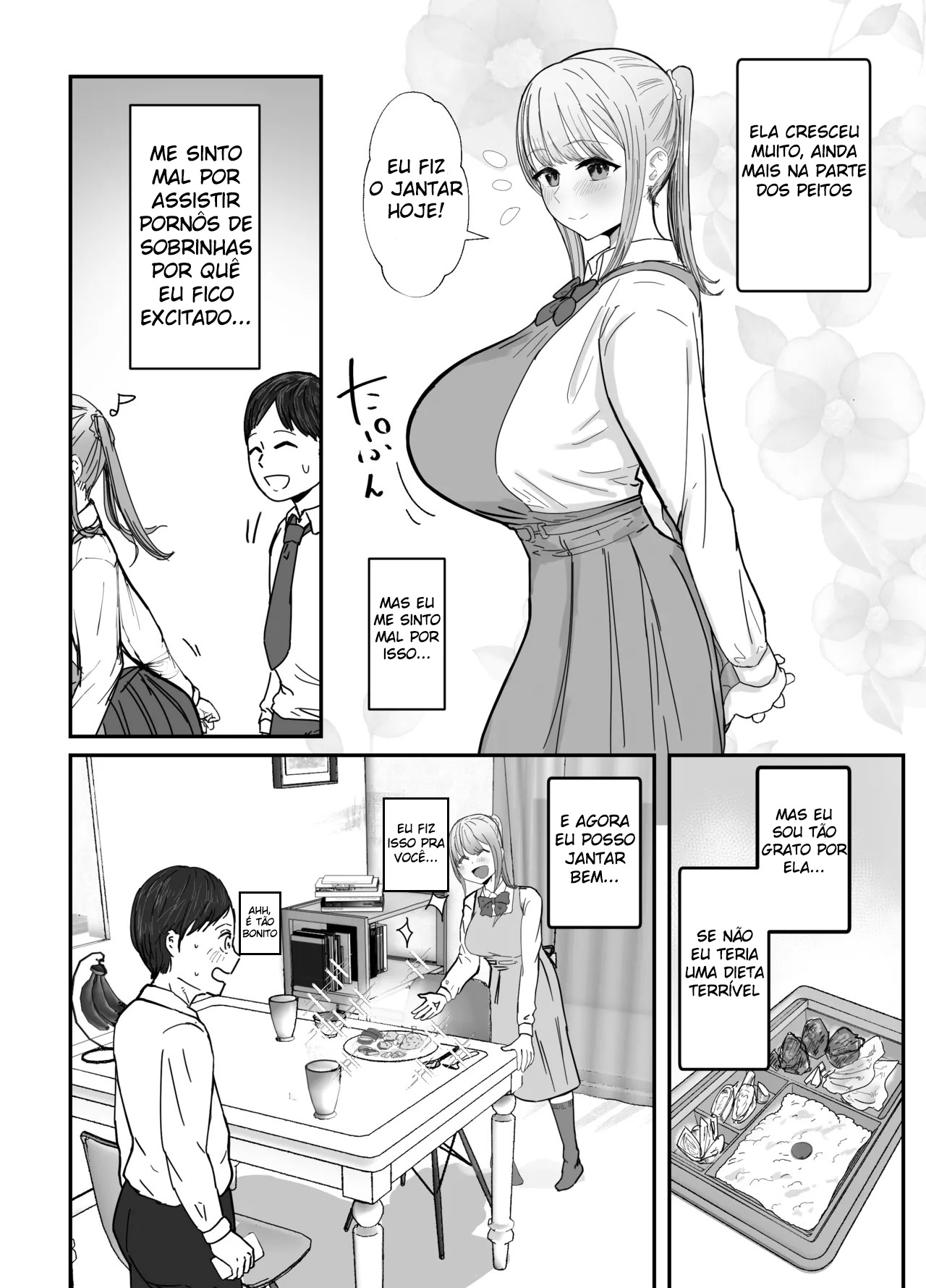 Minha Sobrinha Peituda é uma Colegial Que Mora Comigo – Ela Consola ao Máximo Este Trabalhador Exausto Com Sexo Carinhoso - Foto 5