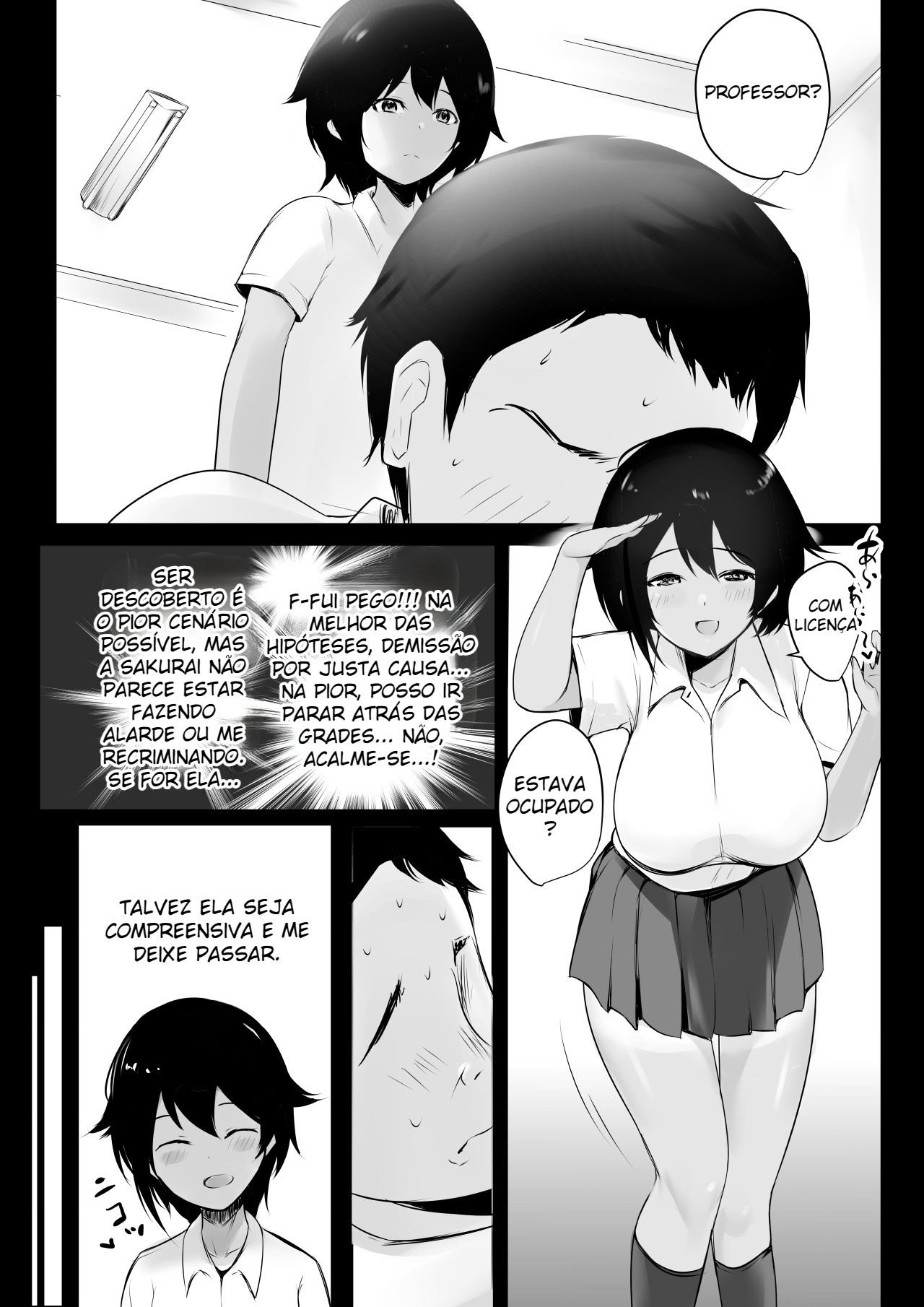 Um Coroa Que Satisfaz os Desejos Sexuais de Uma Tomboy ~ Um Encontro Íntimo e Doce Com Uma Atleta Bronzeada ~ - Foto 8