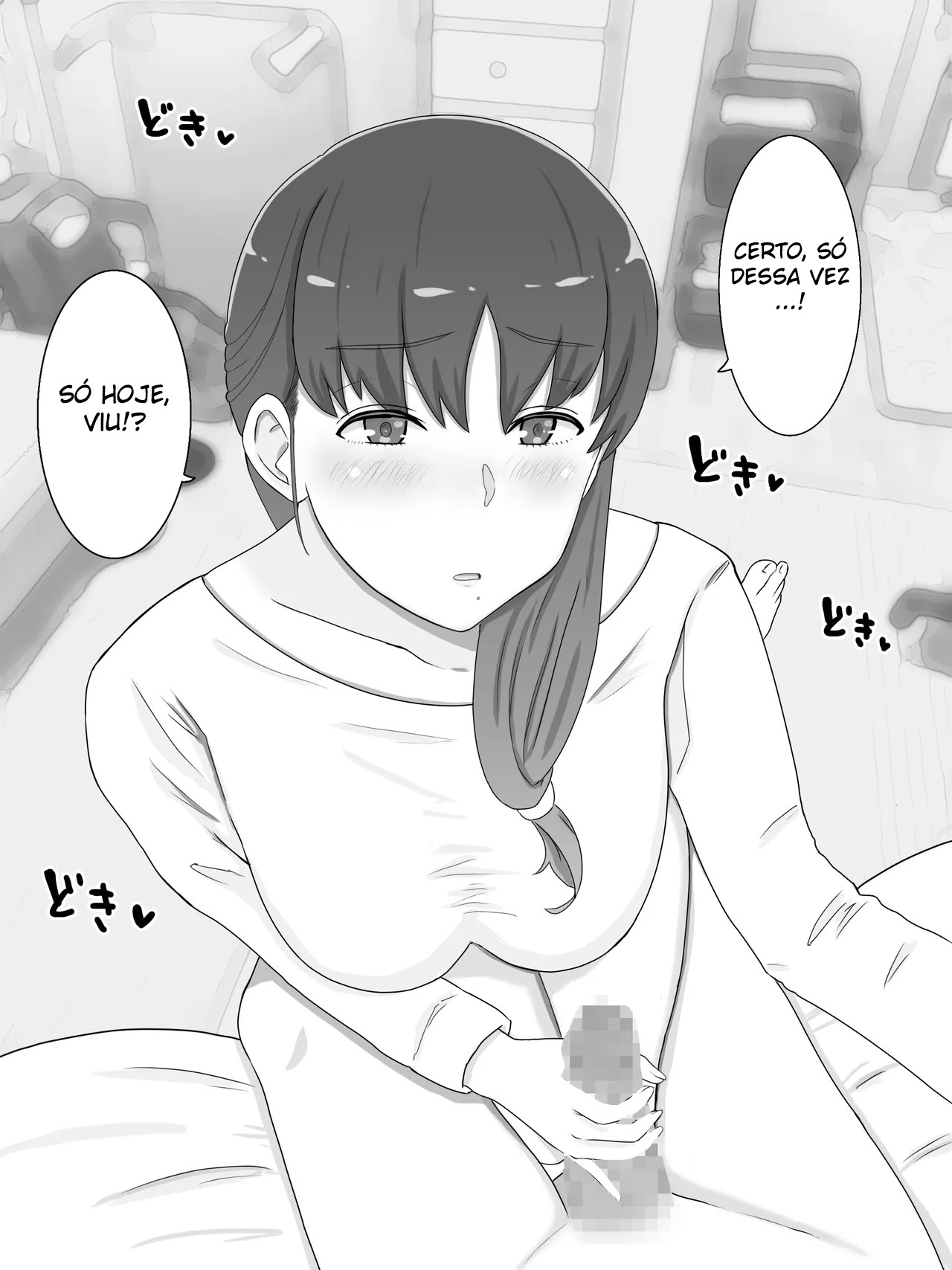 Coisas Que Quero Fazer Com a Mamãe ~ A Mãe Peituda Engravidando Com a Porra do Filho - Foto 8