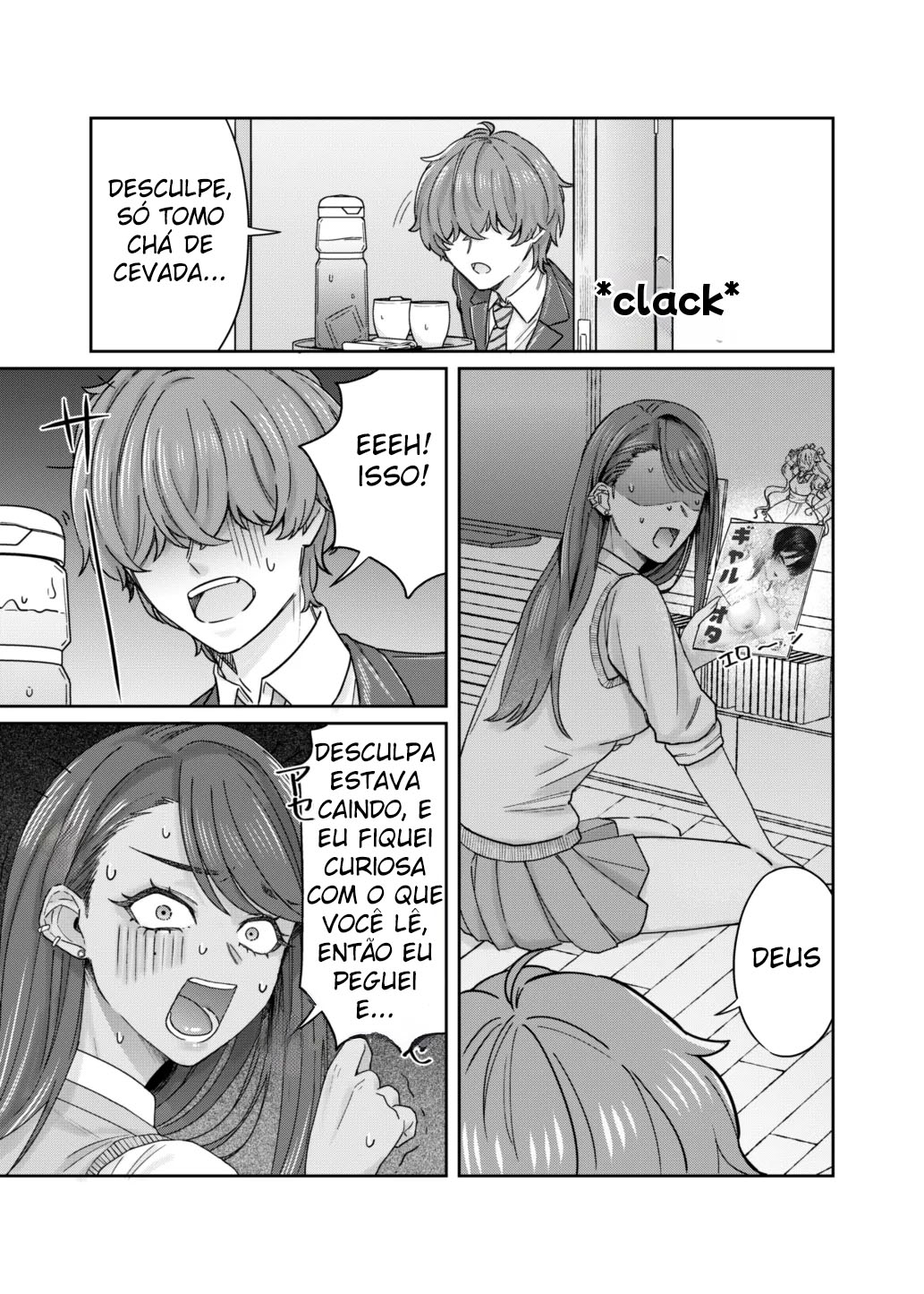 Uma História de Estudar às Escondidas com a Minha Amiga de Inf*** Gyaru - Foto 8