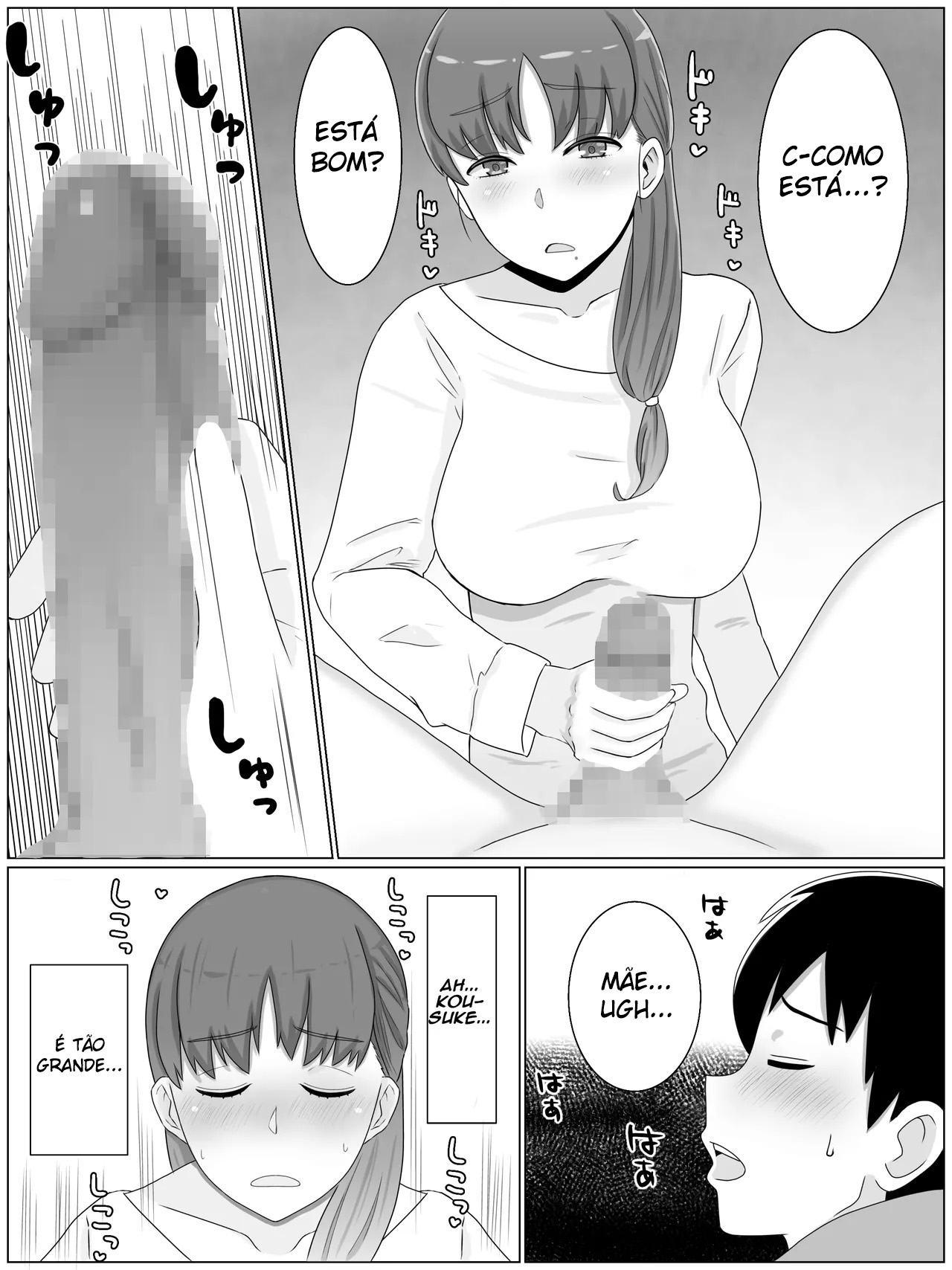 Coisas Que Quero Fazer Com a Mamãe ~ A Mãe Peituda Engravidando Com a Porra do Filho - Foto 9