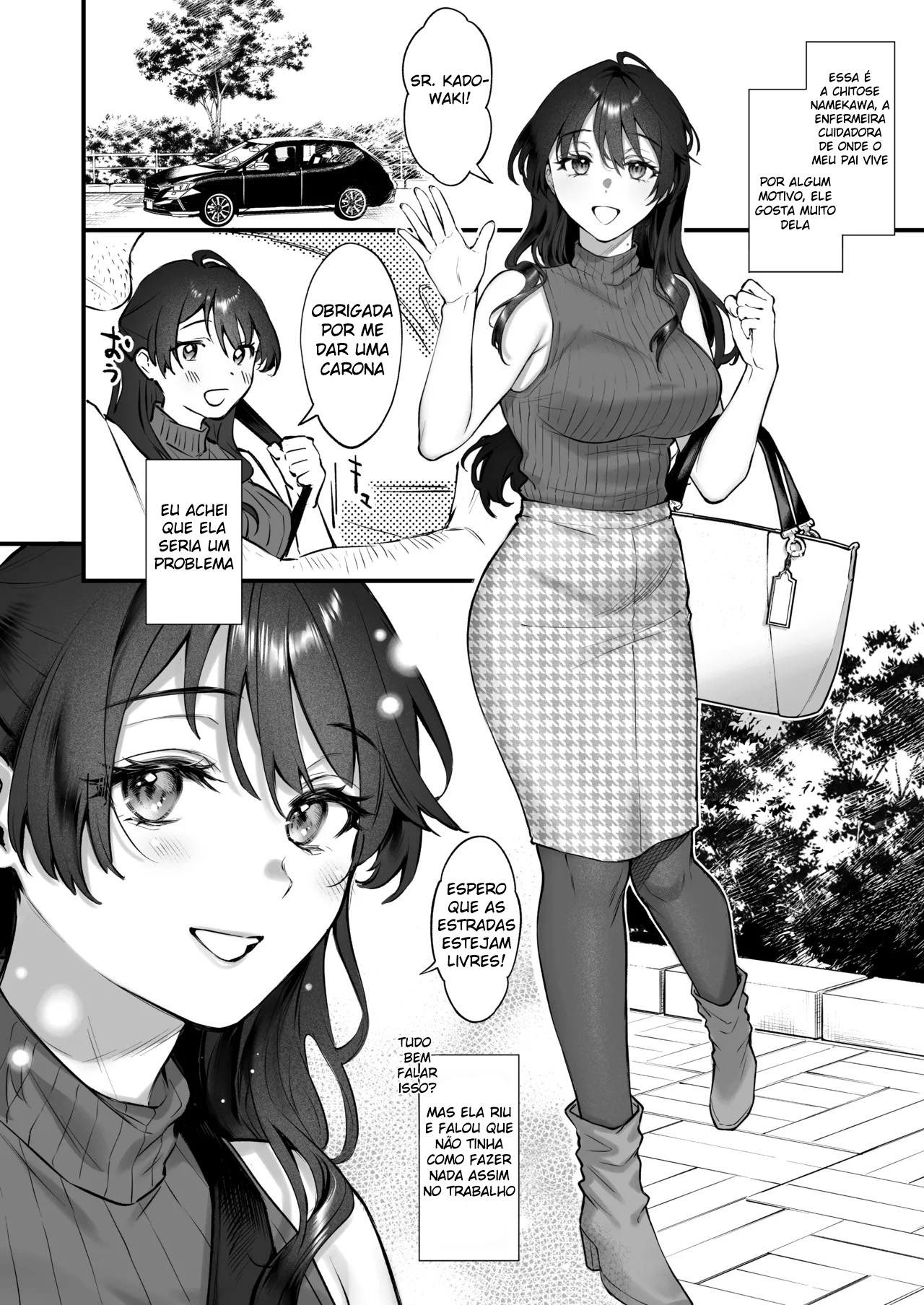 Repreenda, Perdoe e Acaricie a Cabeça Dela ~ O Motivo Por Quê a Cuidadora Peituda e Certinha Ama Homens Mais Velhos ~ - Foto 9