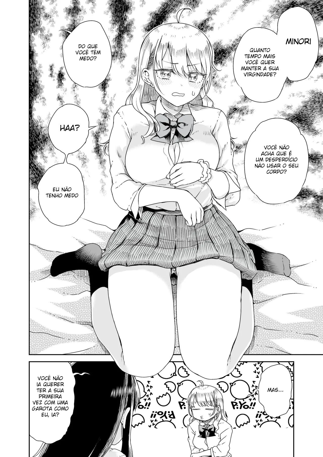 Otagal ~Perdendo A Virgindade Com Uma Gyaru Loira e Outra Morena Que São Gentis Com Otakus~ - Foto 9