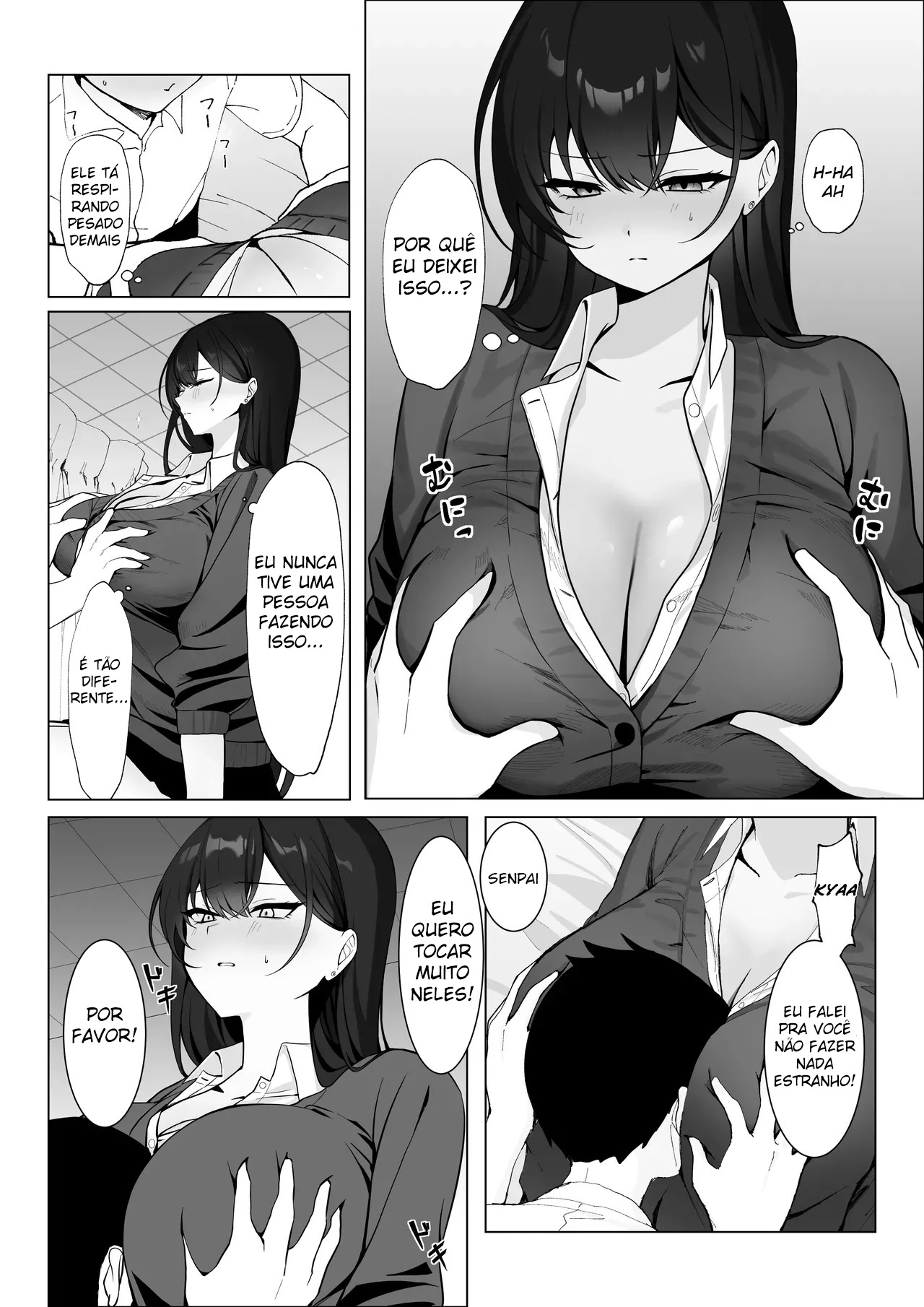 A Senpai Mais Temida da Escola Na Verdade É Fofa e Não Consegue Nem Recusar Pedidos Safados - Foto 9