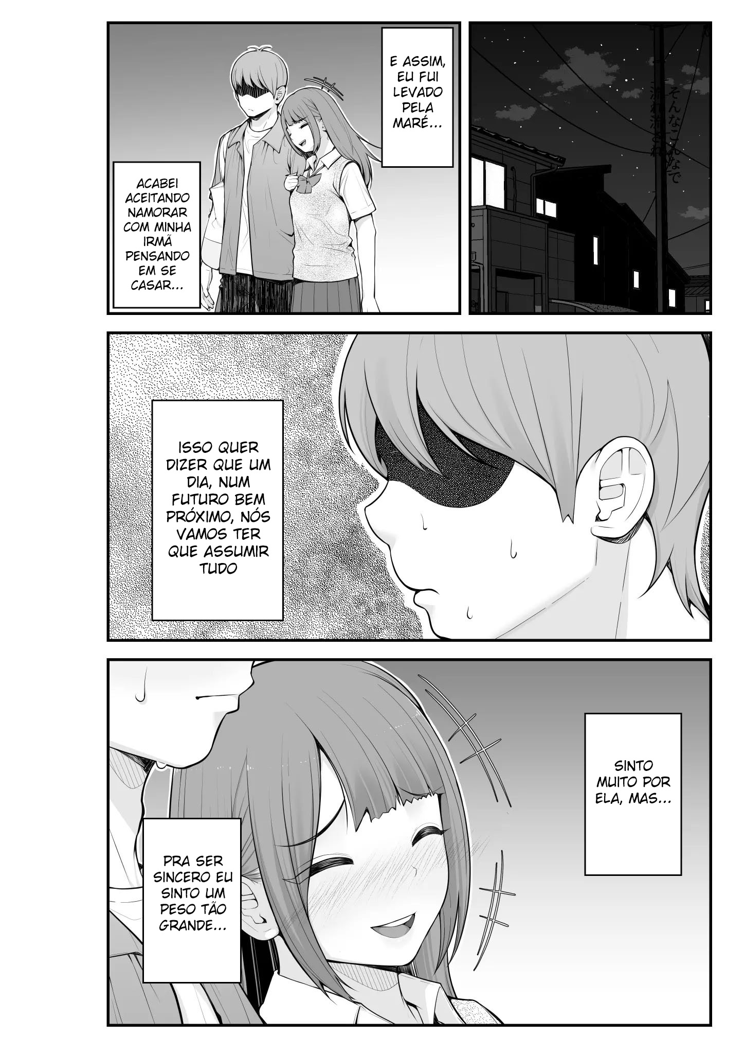 Compartilhando Minha Vida Amorosa Com Minha Meia-Irmã Em Casa e Em Um Motel - Foto 90