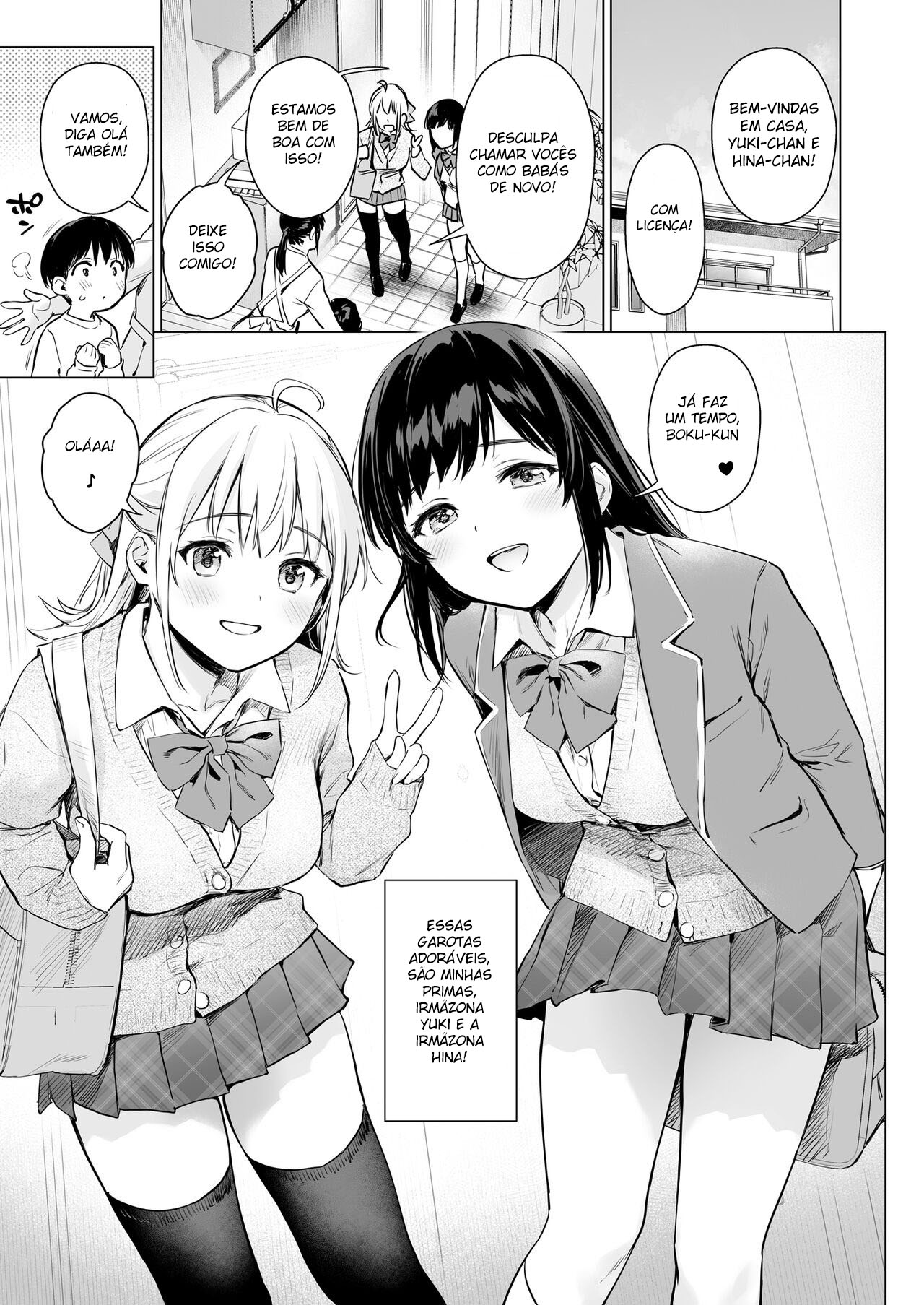 Minha Primeira Vez Secreta ~ Minhas Primas Que Conheci Pela Primeira Vez Em Vários Anos, Me Ensinaram Sobre Sexo ~ - Foto 2
