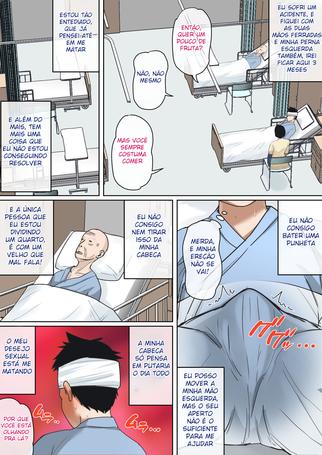 Se Aliviando Com Minha Mãe Enquanto Eu Estava Hospitalizado… - Foto 3