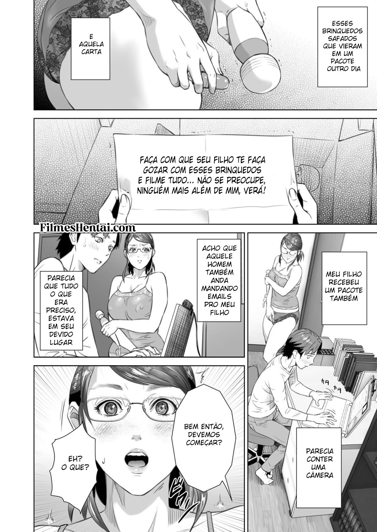 Sedução da Vizinhança ~ Teruhiko e Sua Mãe, Primeira Parte ~ - Foto 4