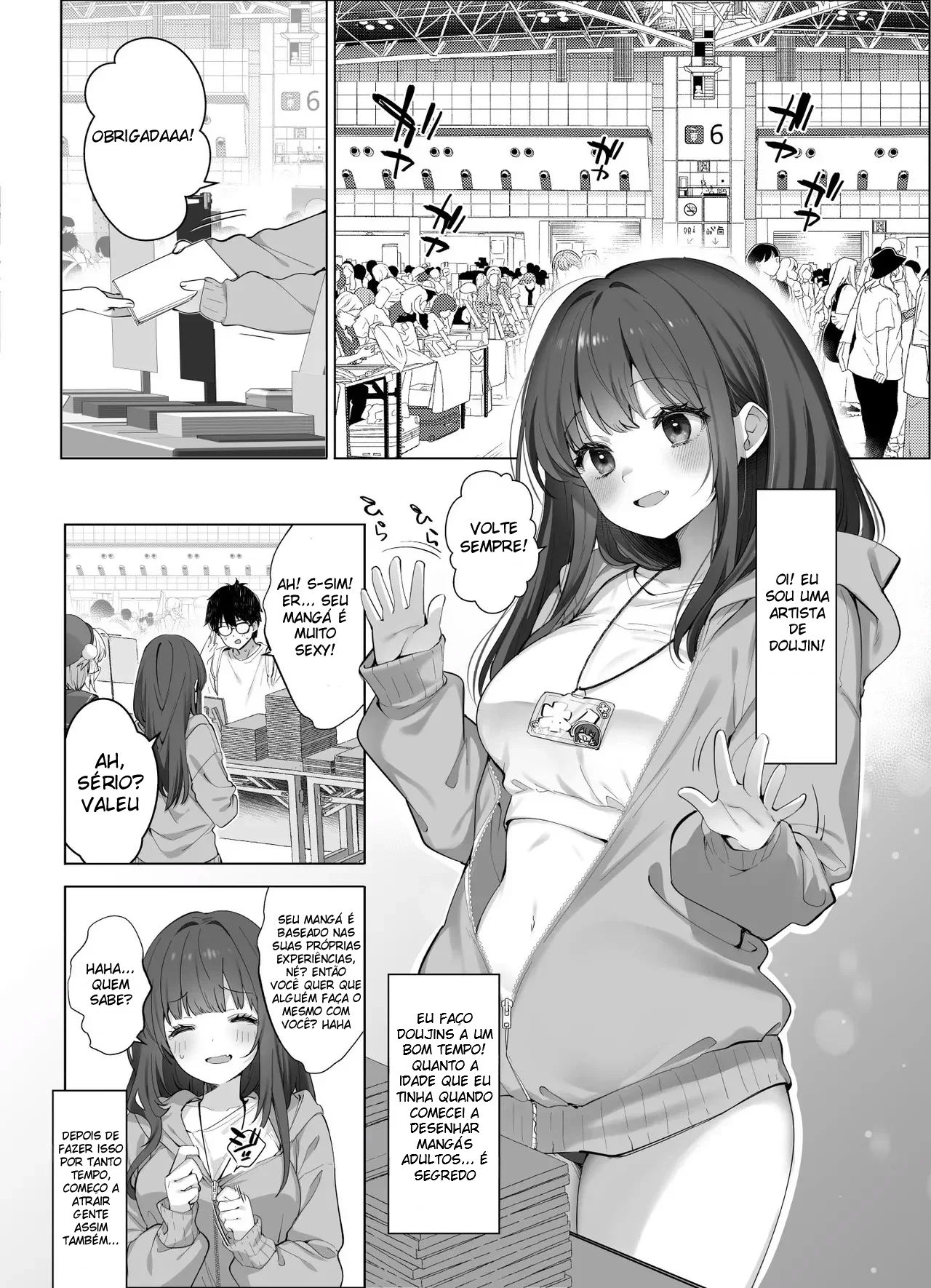 Prazer Em Te Conhecer ~ Eu Sou Uma Autora de Doujin de Nível Intermediário. - Foto 4