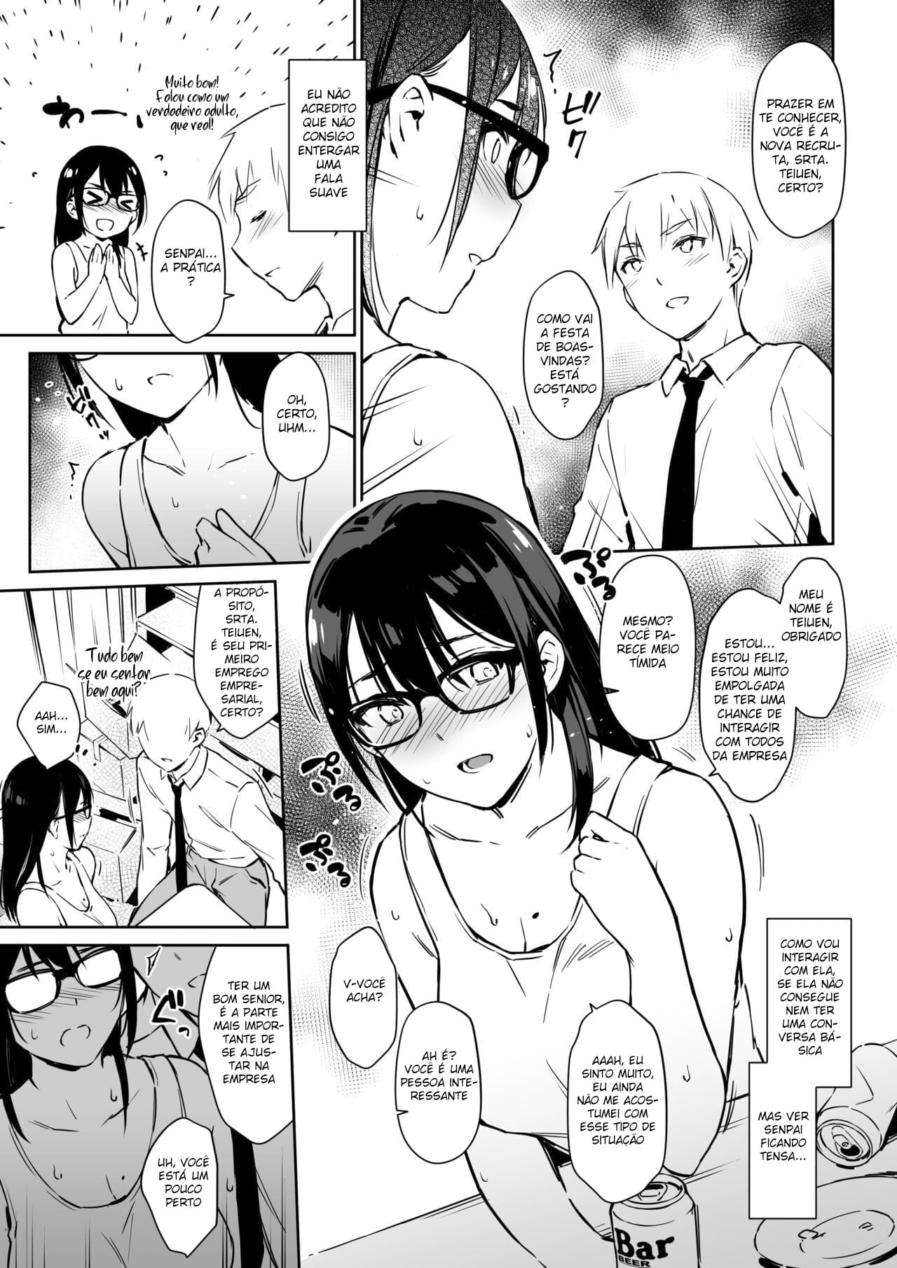 Simulação Sexual com Minha Senpai Introvertida - Foto 5