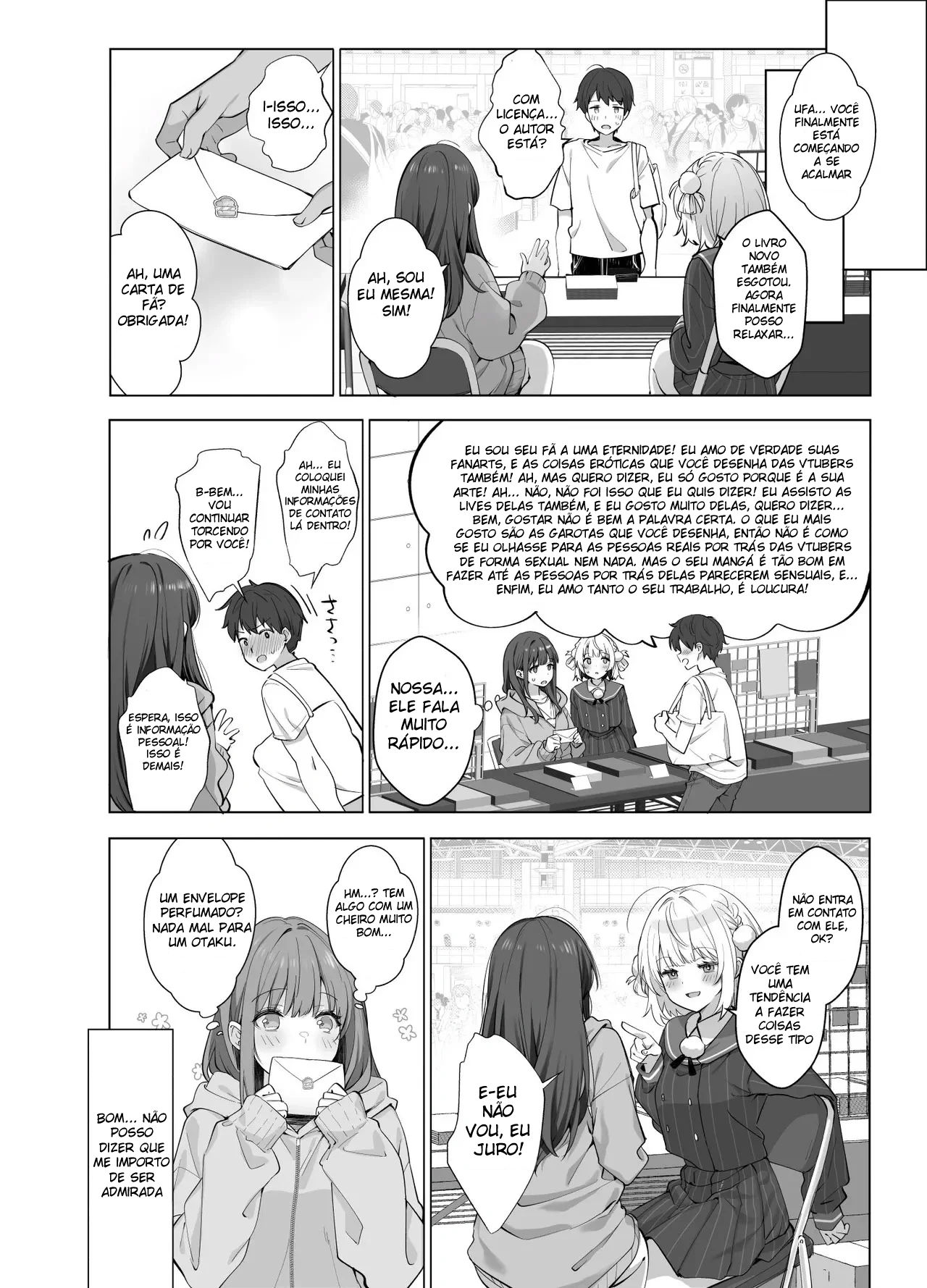 Prazer Em Te Conhecer ~ Eu Sou Uma Autora de Doujin de Nível Intermediário. - Foto 5