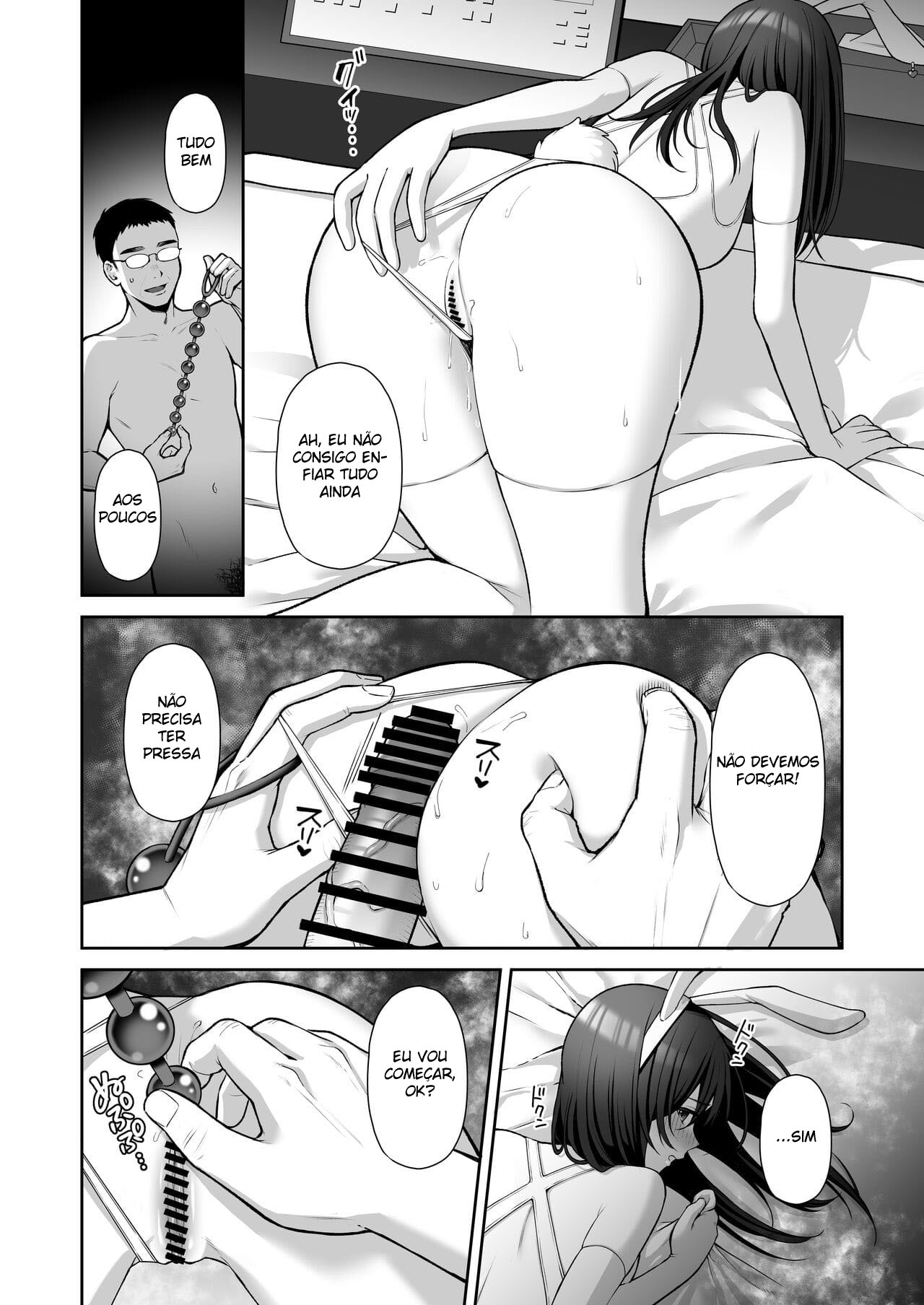 Treinamento Masoquista de Onahole ás Escondidas Com Minha Secretária 2 - Foto 6