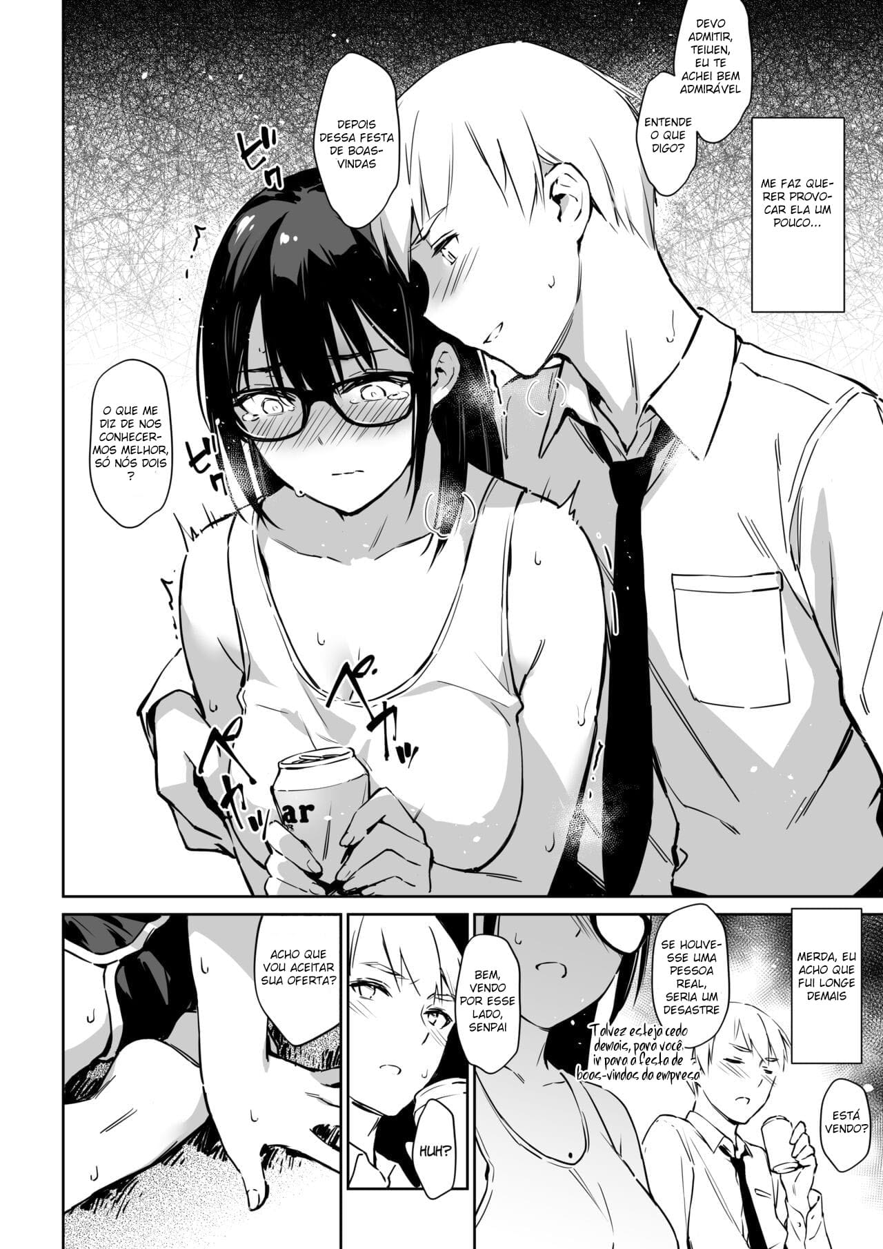Simulação Sexual com Minha Senpai Introvertida - Foto 6