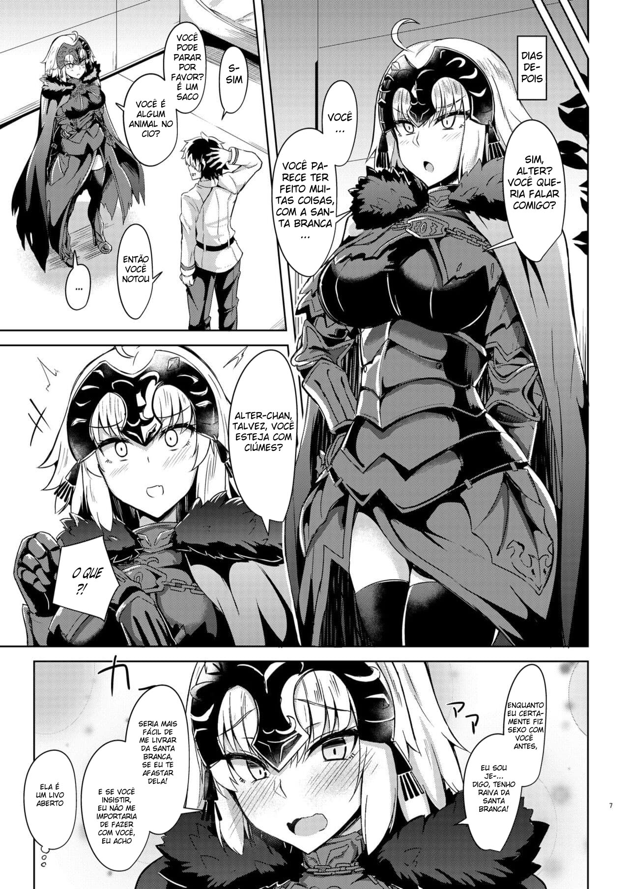 A Alter-chan Que Acaba Sentindo Ciúmes da Santa Branca - Foto 7