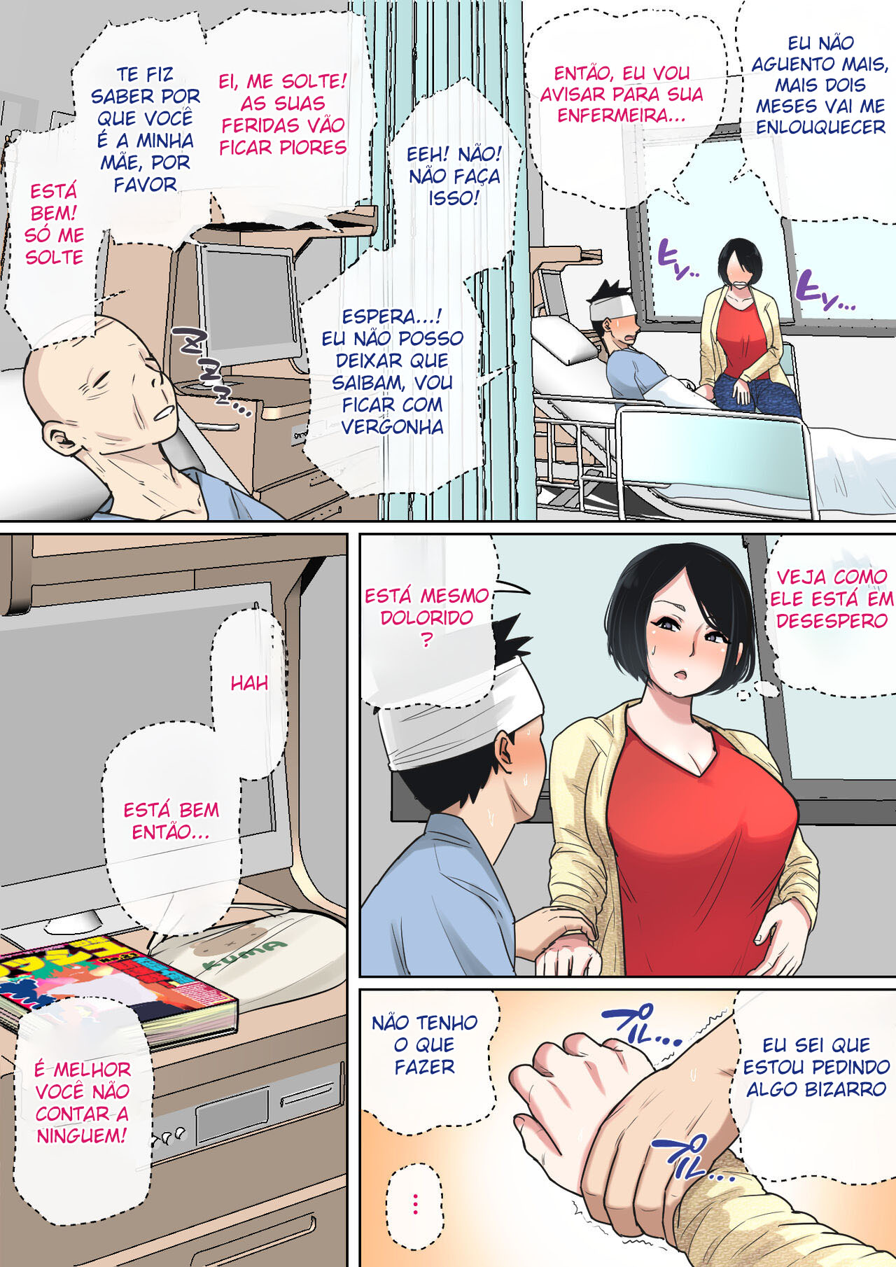 Se Aliviando Com Minha Mãe Enquanto Eu Estava Hospitalizado… - Foto 7
