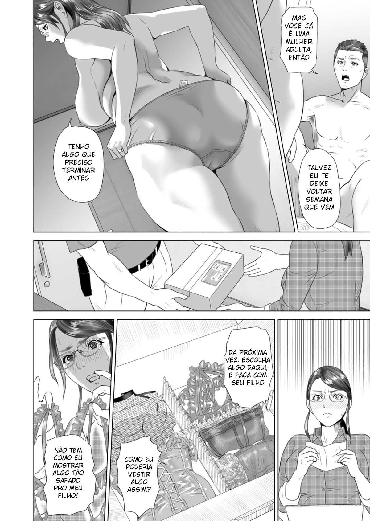 Sedução da Vizinhança ~ Teruhiko e Sua Mãe, Parte Final ~ - Foto 8
