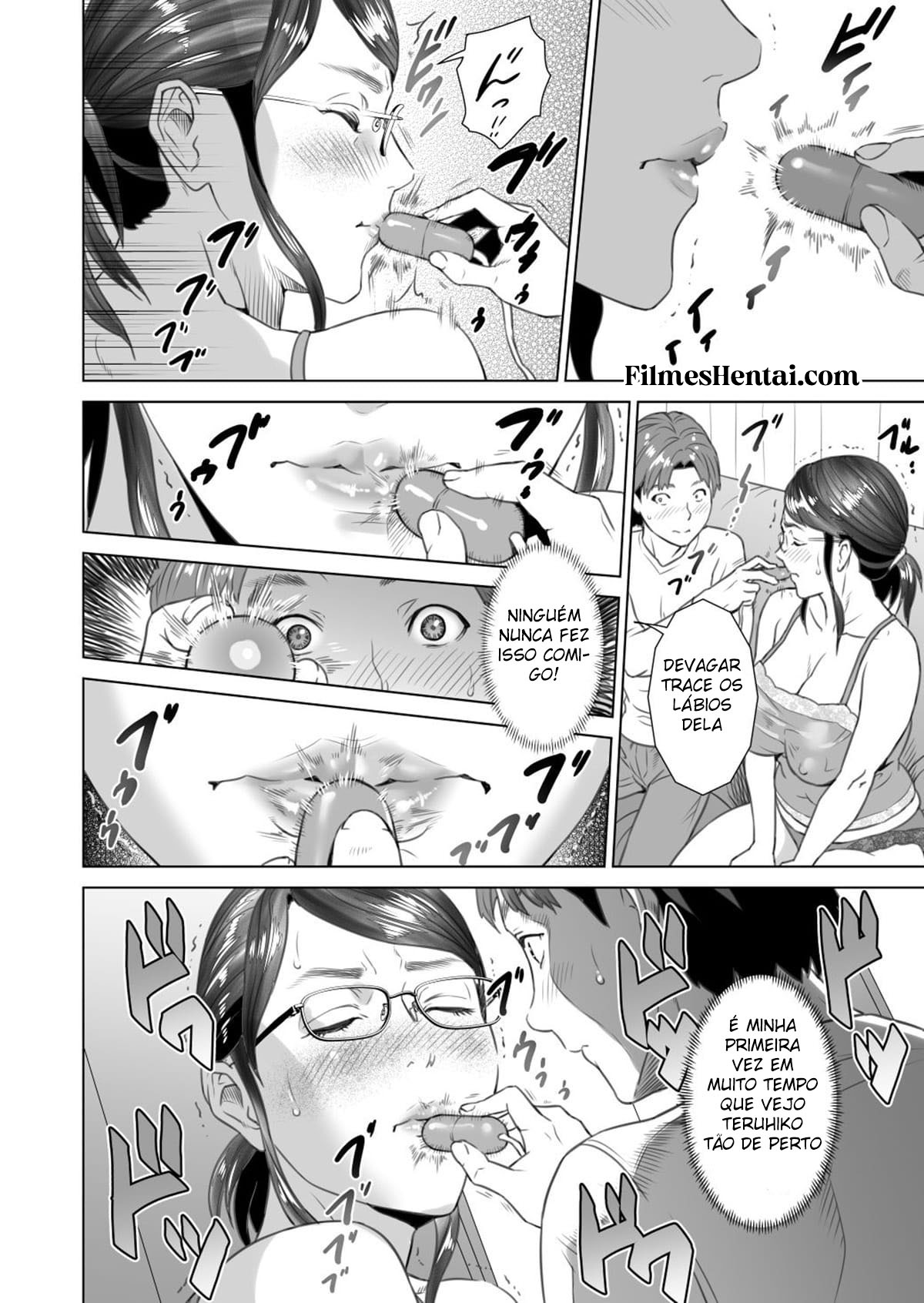 Sedução da Vizinhança ~ Teruhiko e Sua Mãe, Primeira Parte ~ - Foto 8