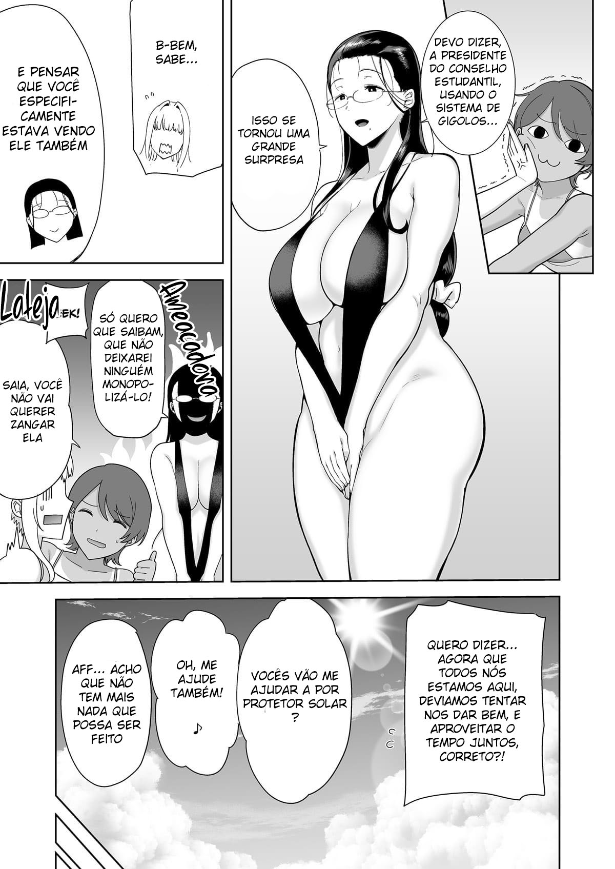 As Seika Girls e o Gigolo Sancionado pela Escola 6 - Foto 8