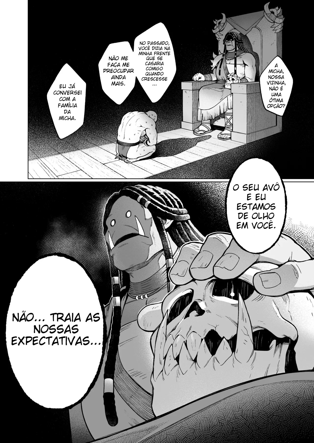 Bordel das Elfas: Quarto 3 – Lacy O Orc Virgem Que Escolheu a Elfa de Pele Morena 2 - Foto 9