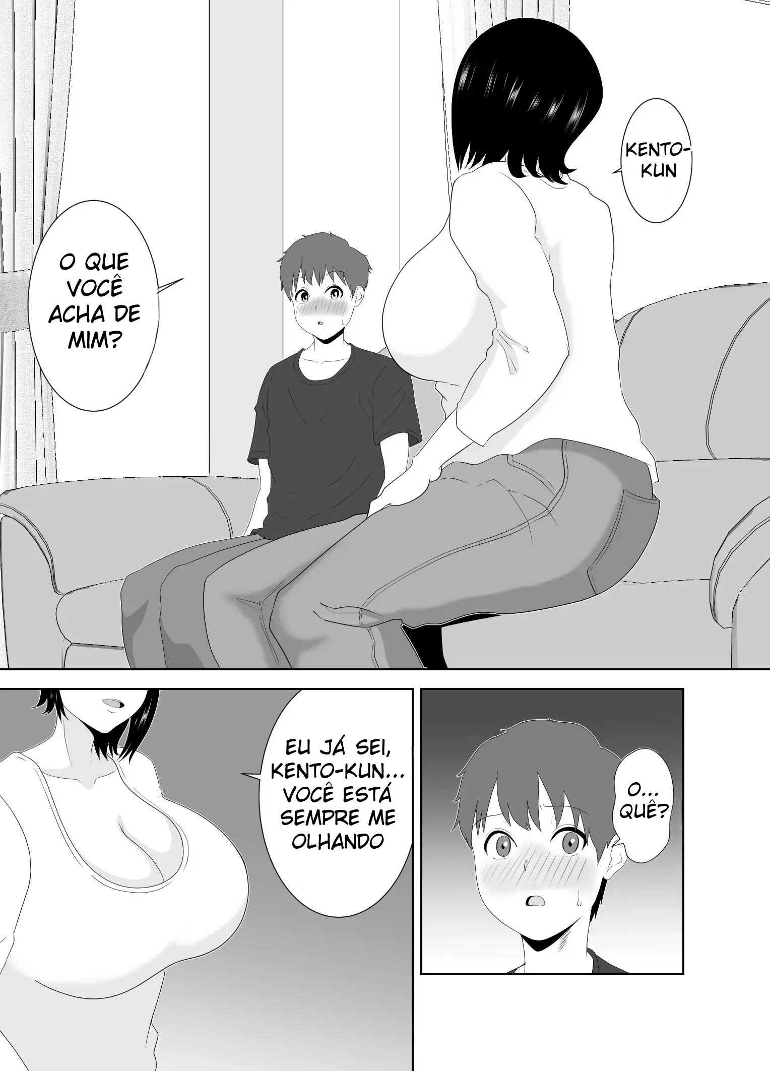 Uma Mãe Gostosa e Insatisfeita Com o Amigo do Seu Filho... - Foto 13