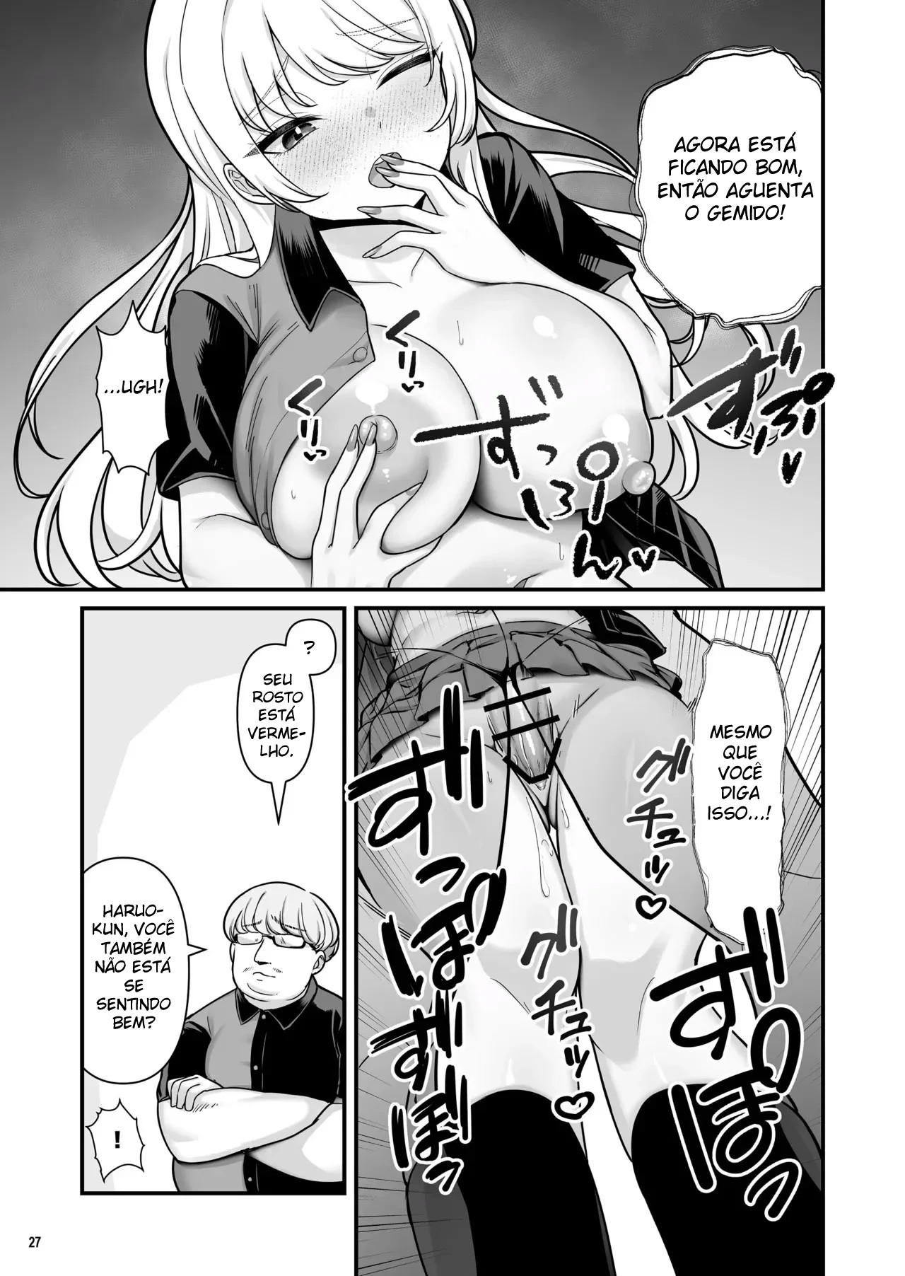 Fiz Um Sexo Selvagem Com Uma Gyaru Peituda Que Trabalhava Meio Período! 2 - Foto 29