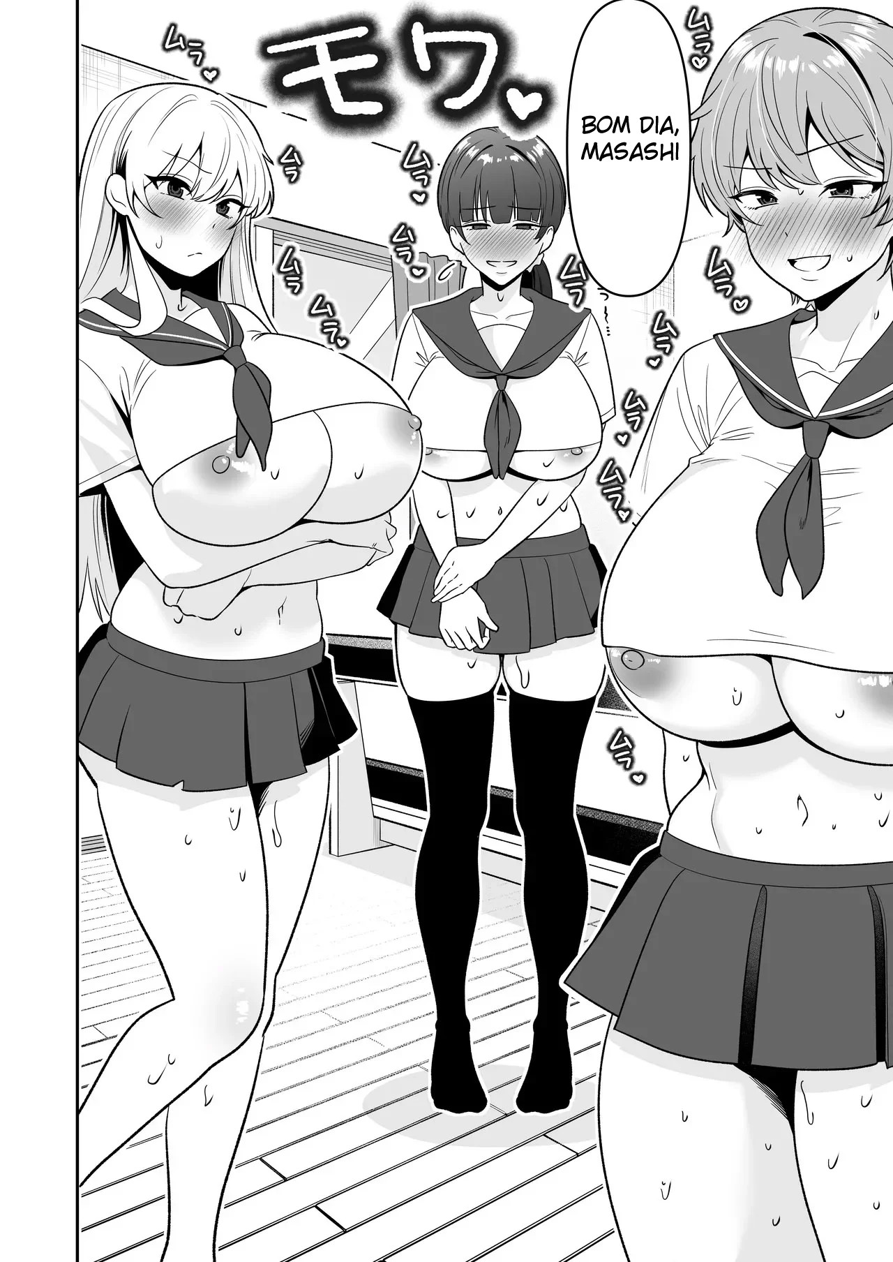 Harém de Mães 3 ~ Sexo Doce e Carinhoso de Uniforme com as Mães Que Eu Amo ~ - Foto 32