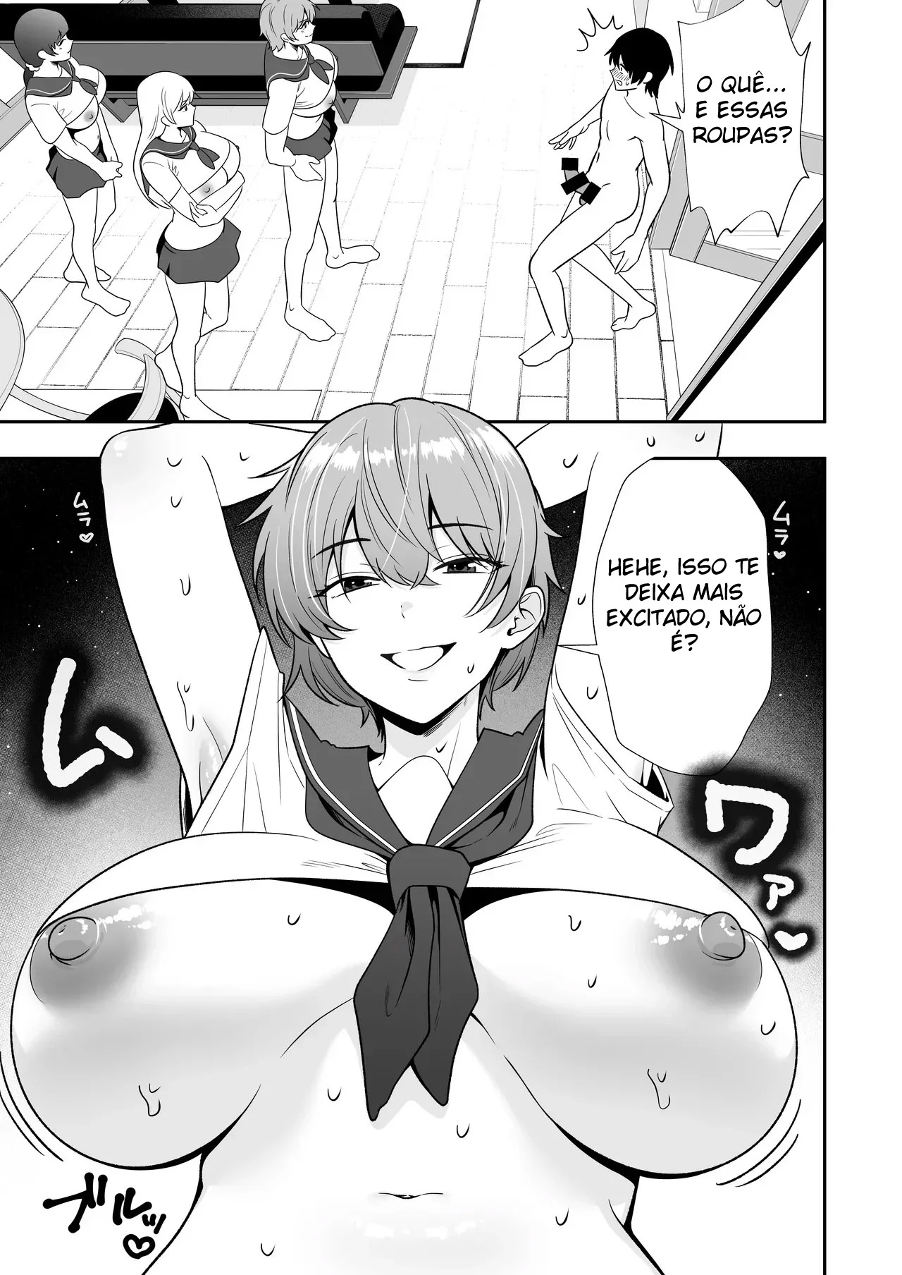 Harém de Mães 3 ~ Sexo Doce e Carinhoso de Uniforme com as Mães Que Eu Amo ~ - Foto 33