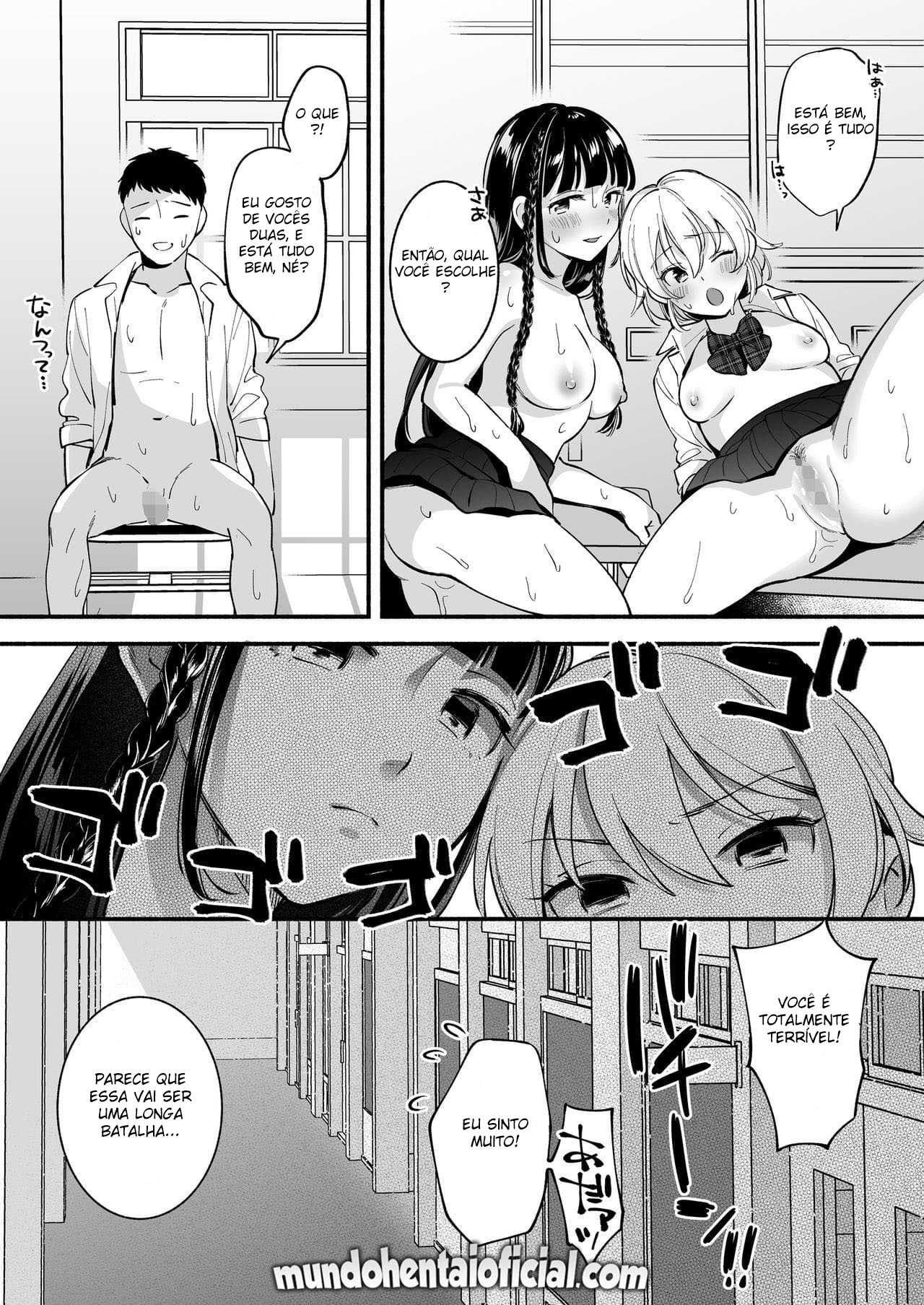 Qual das duas? Uma linda Senpai? Ou Uma Amiga de Inf*** Determinada? - Foto 37
