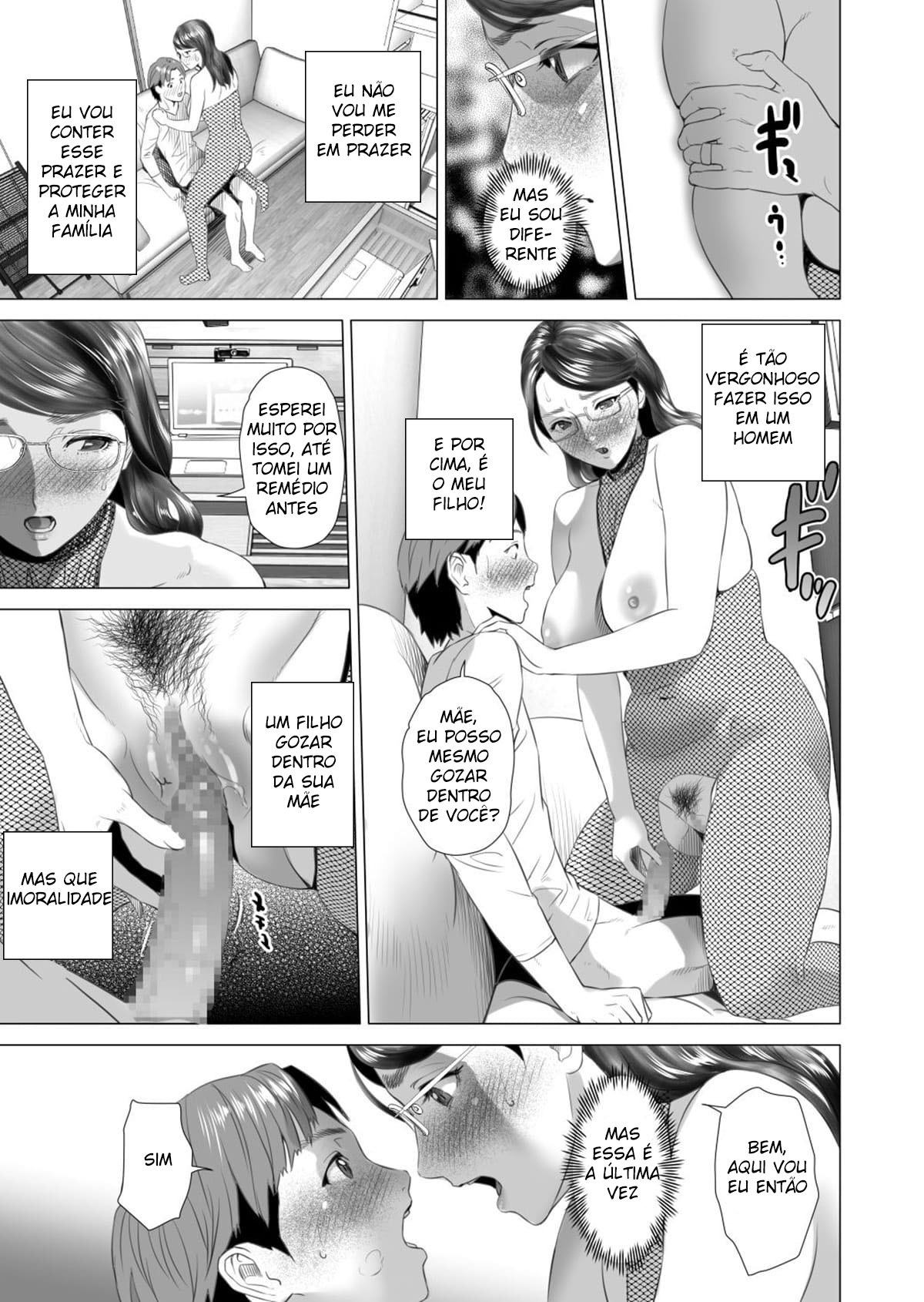 Sedução da Vizinhança ~ Teruhiko e Sua Mãe, Parte Final ~ - Foto 37