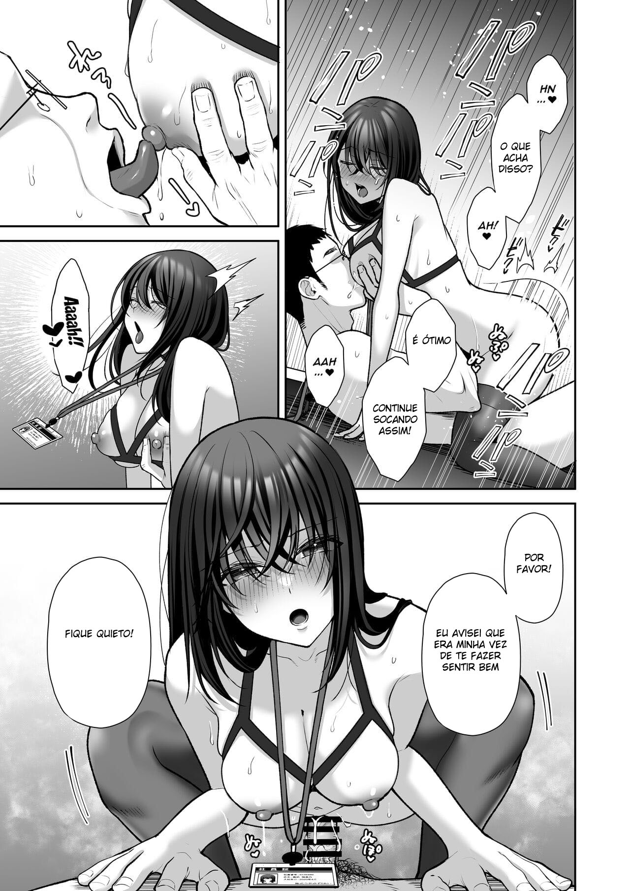 Treinamento Masoquista de Onahole ás Escondidas Com Minha Secretária 2 - Foto 37